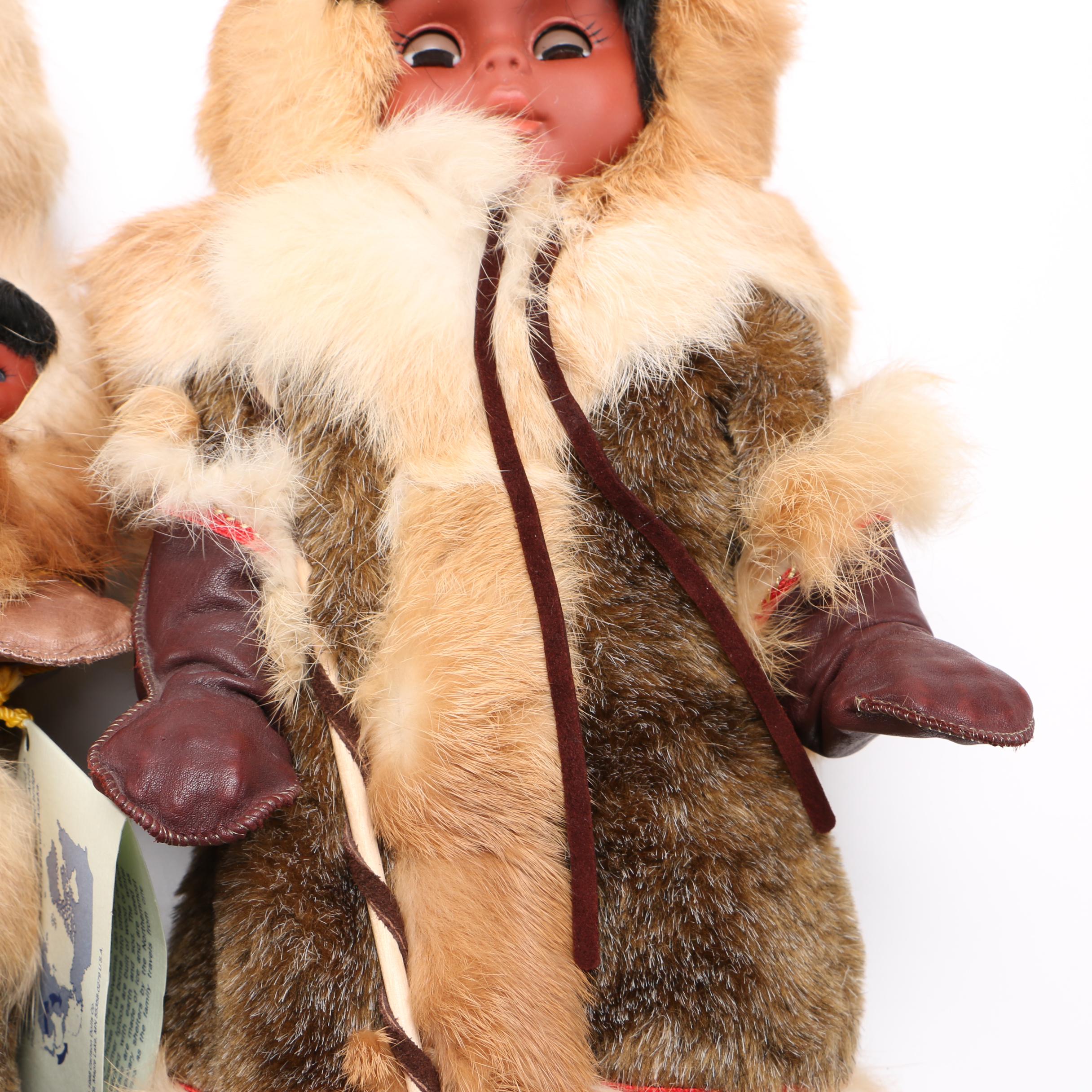 Carlson Dolls Company "Inuit, The People" Dolls