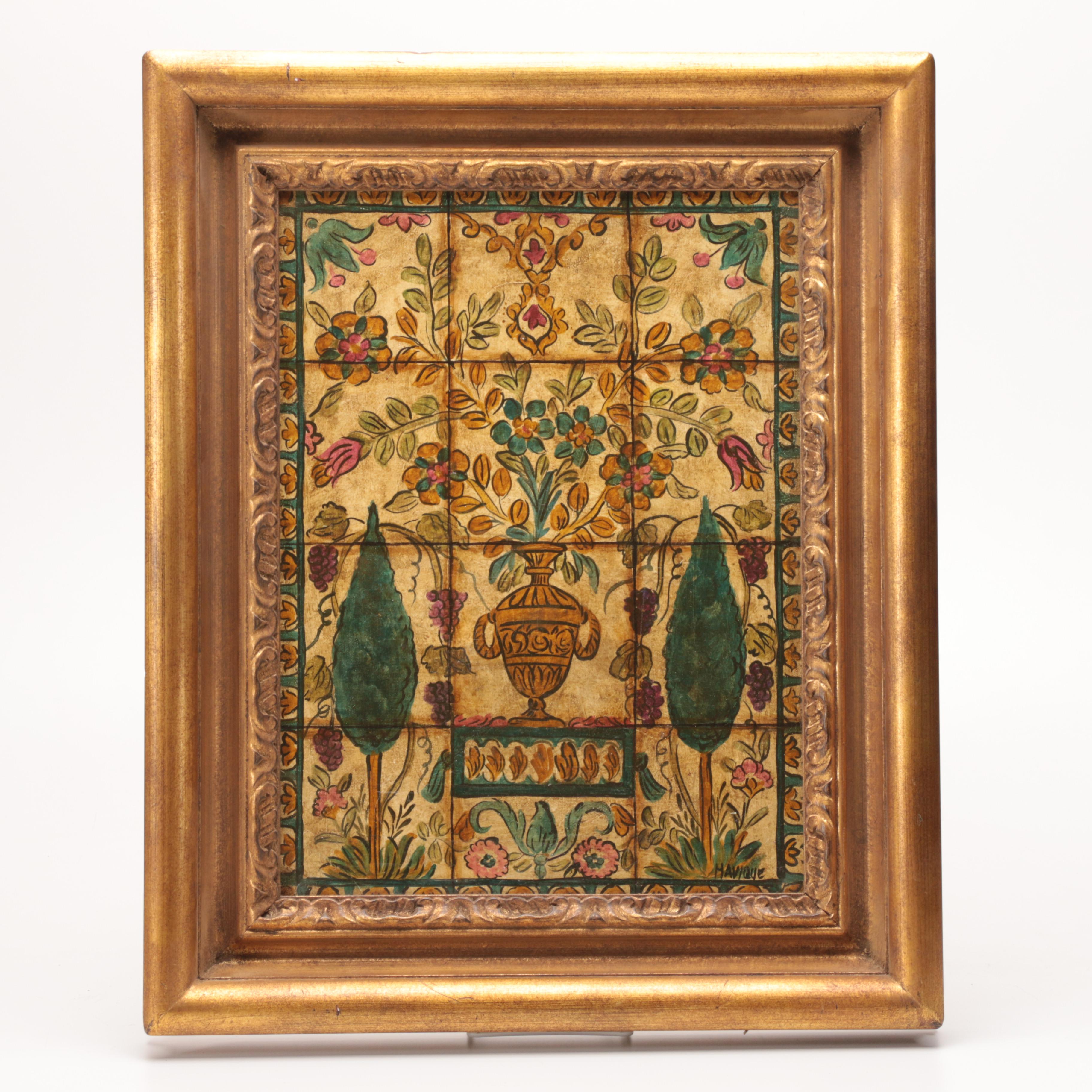 Mavique Oil Painting on Canvas "Mosaic"