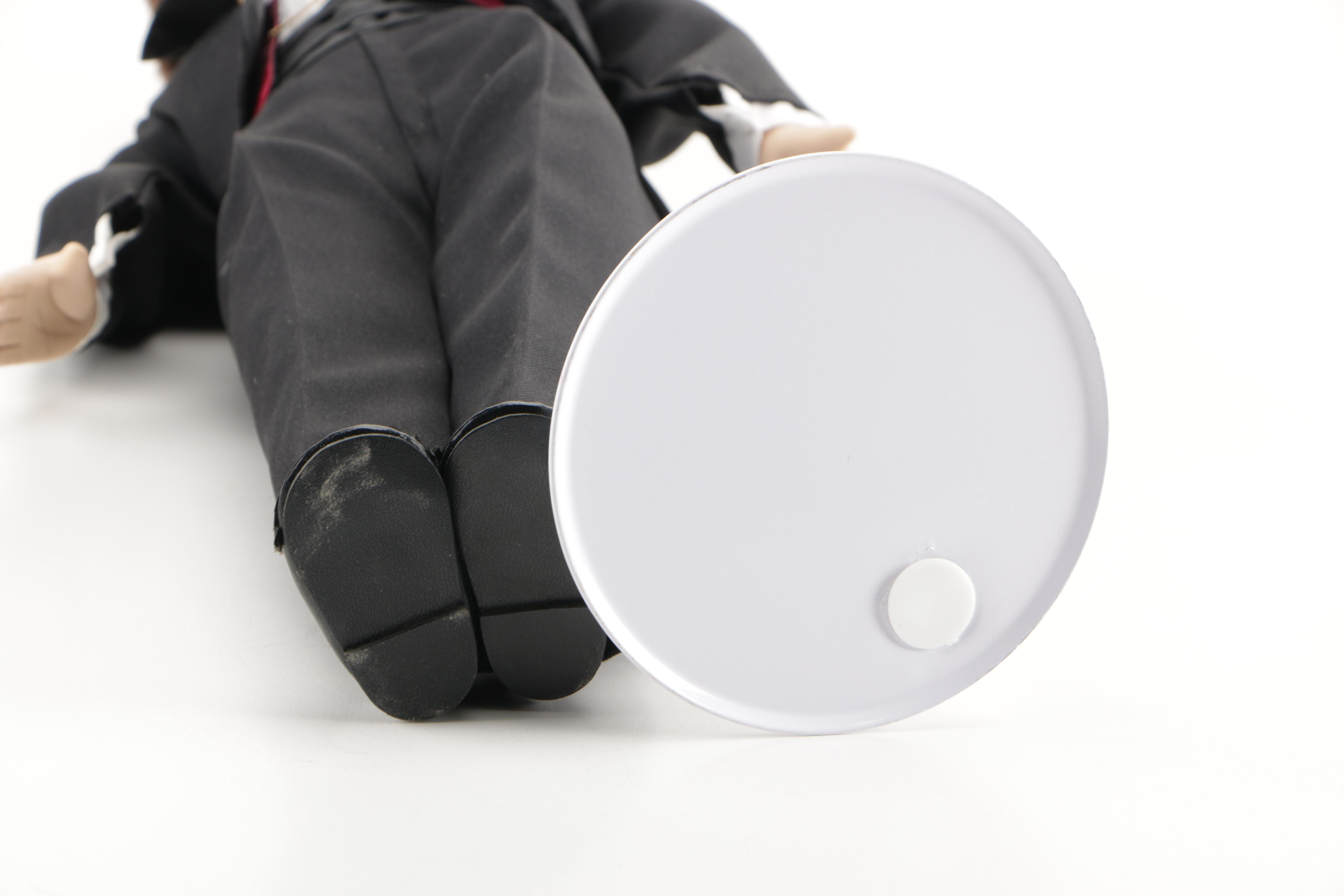 Bride and Groom Porcelain Dolls and Wedding Book