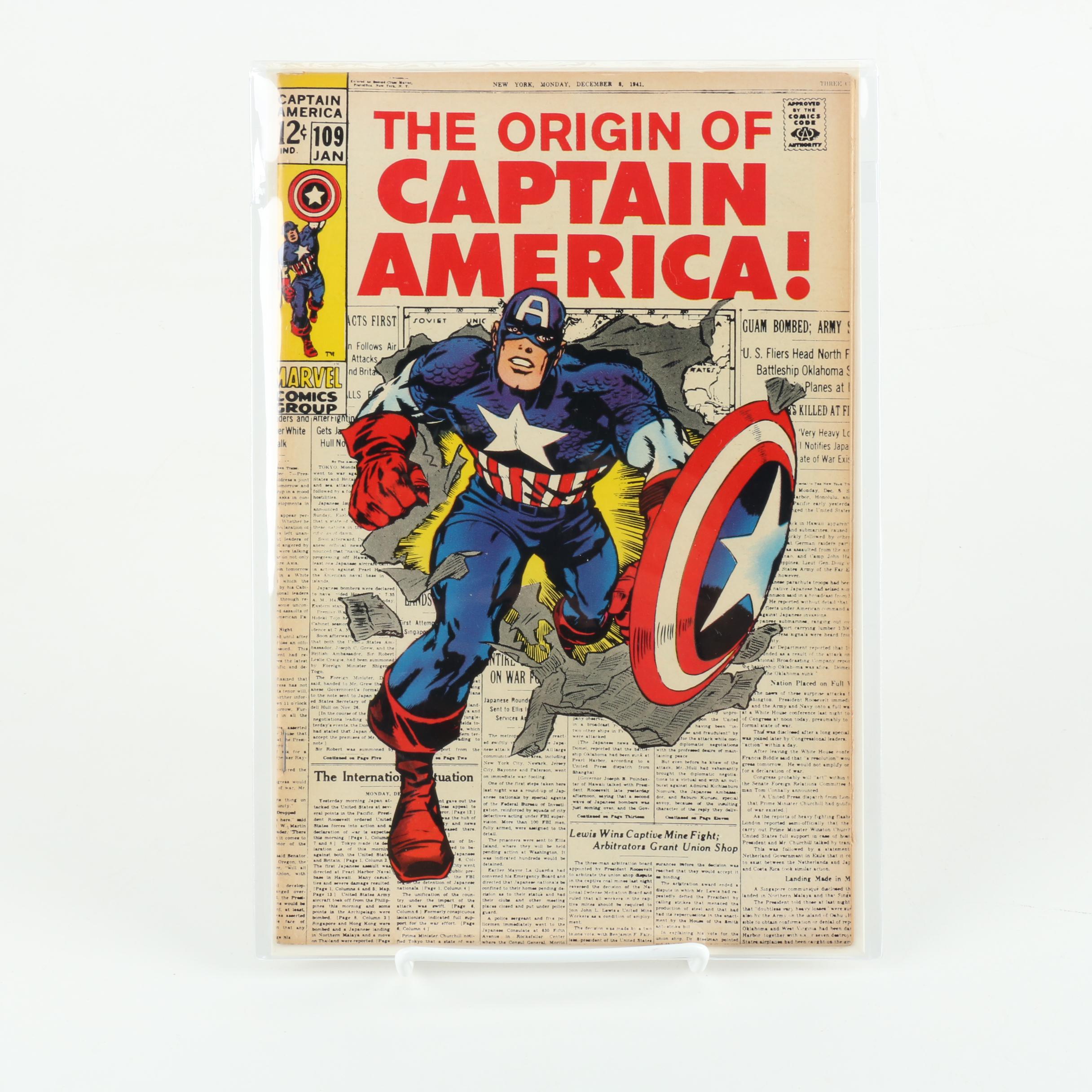 Marvel Silver Age Comic Books Including Early "Fantastic Four"