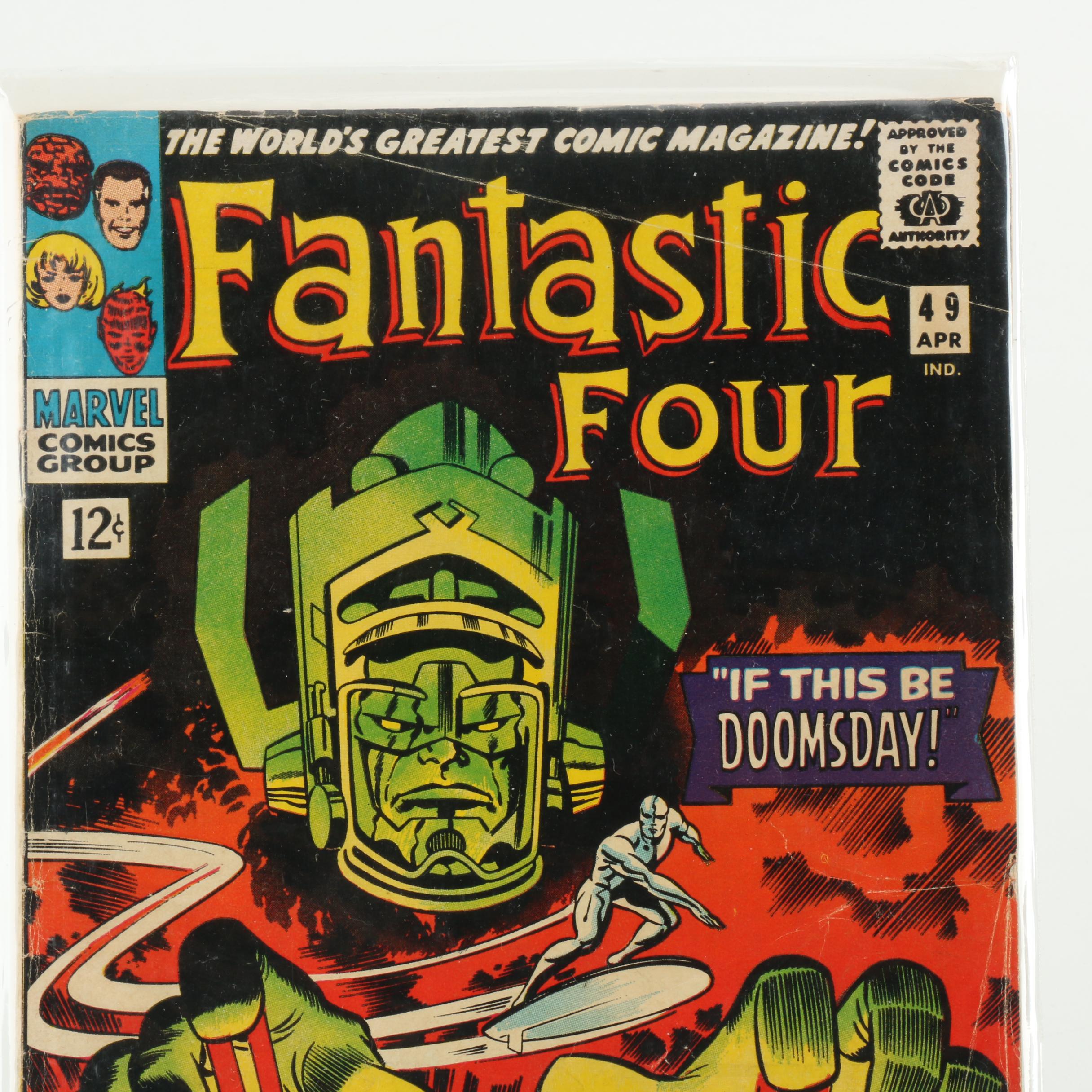 Marvel Silver Age Comic Books Including Early "Fantastic Four"