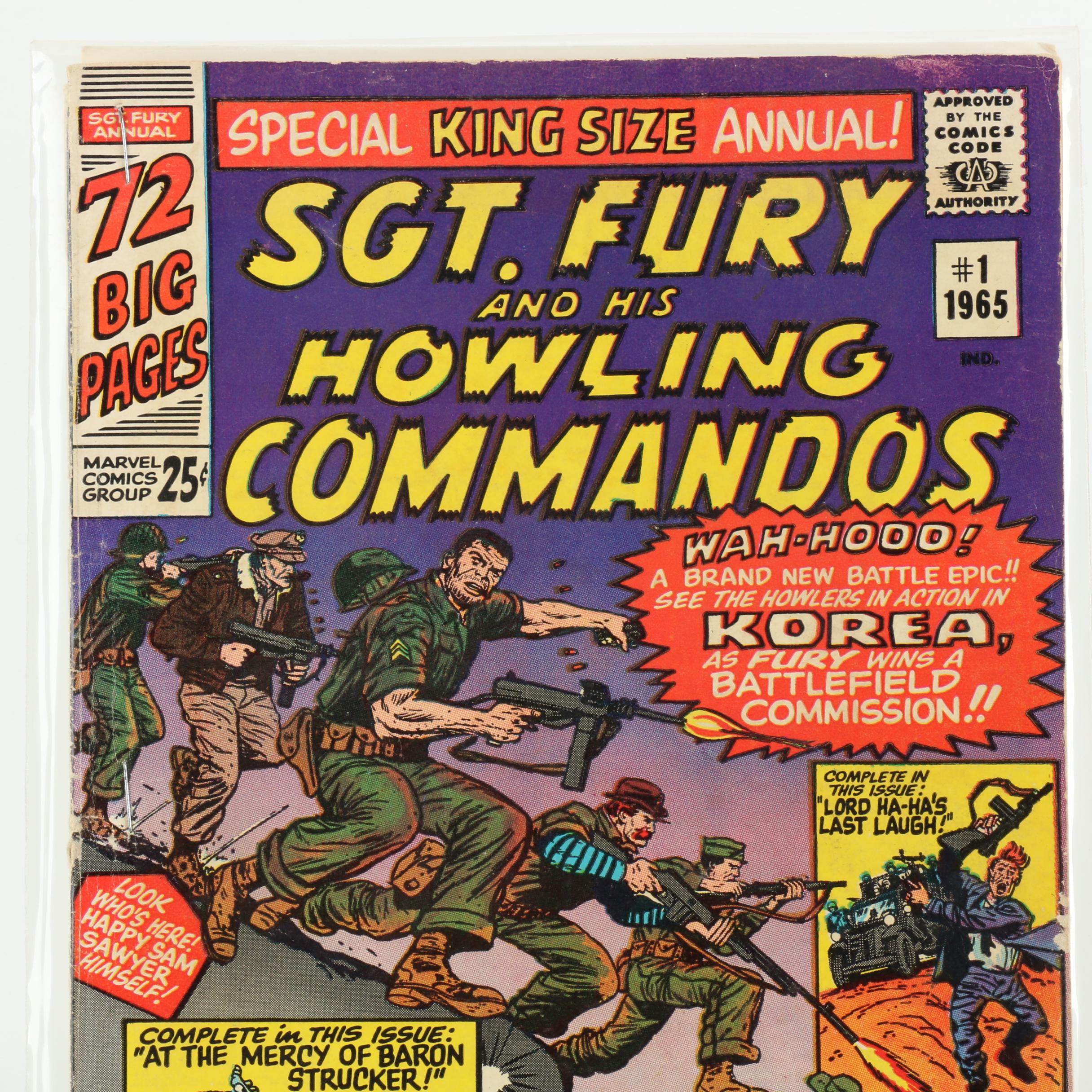 Marvel Silver Age Comic Books Including Early "Fantastic Four"