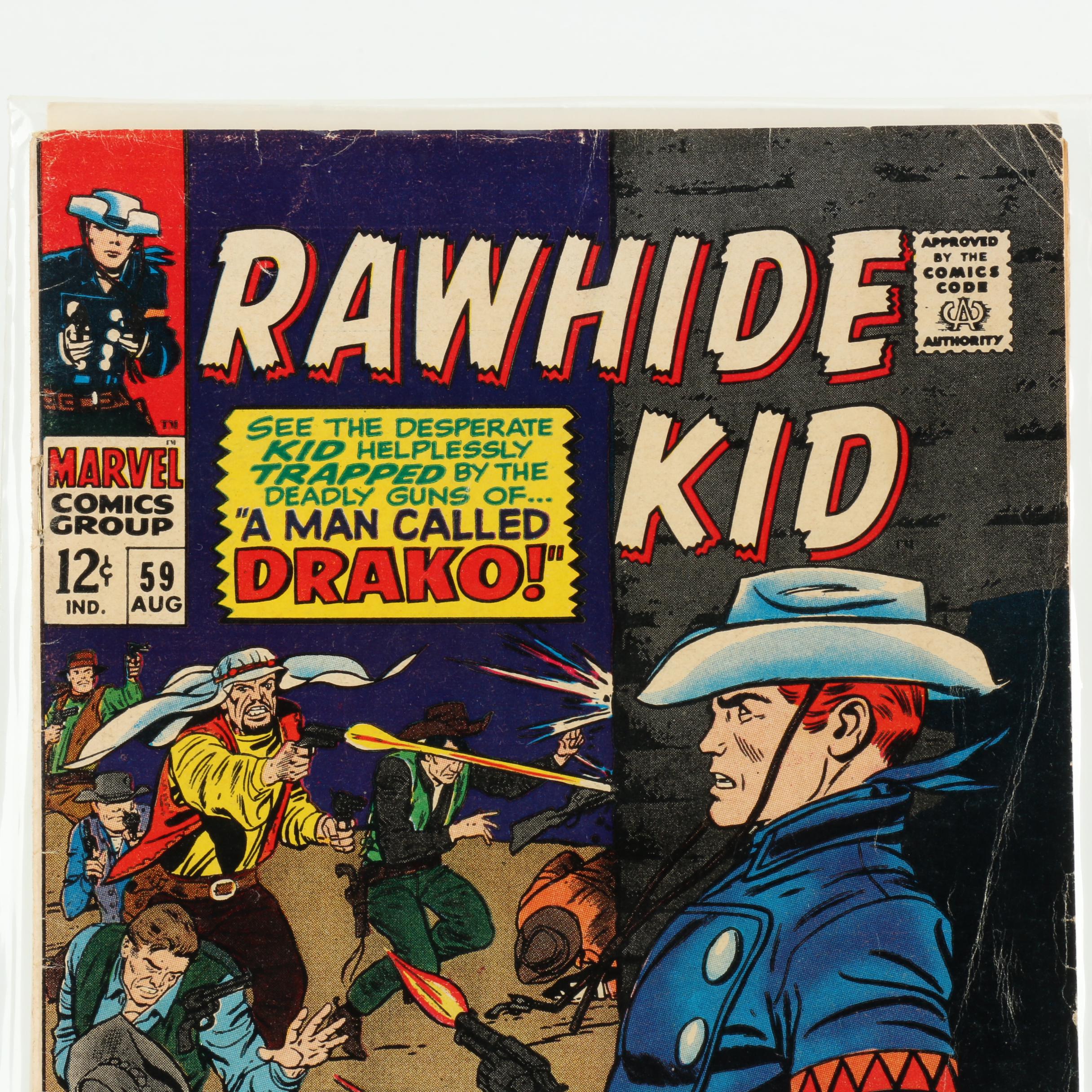 Marvel Silver Age Comic Books Including Early "Fantastic Four"