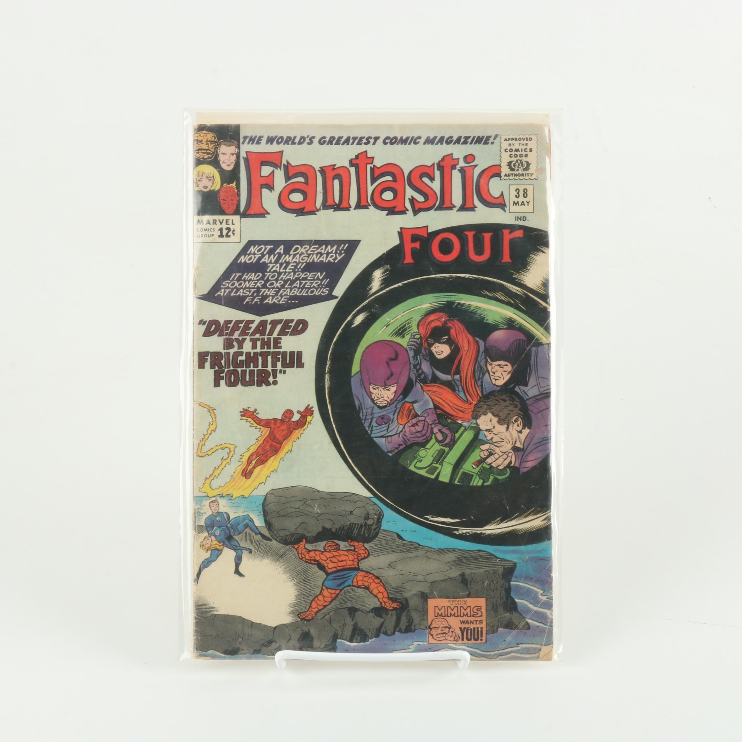Marvel Silver Age Comic Books Including Early "Fantastic Four"