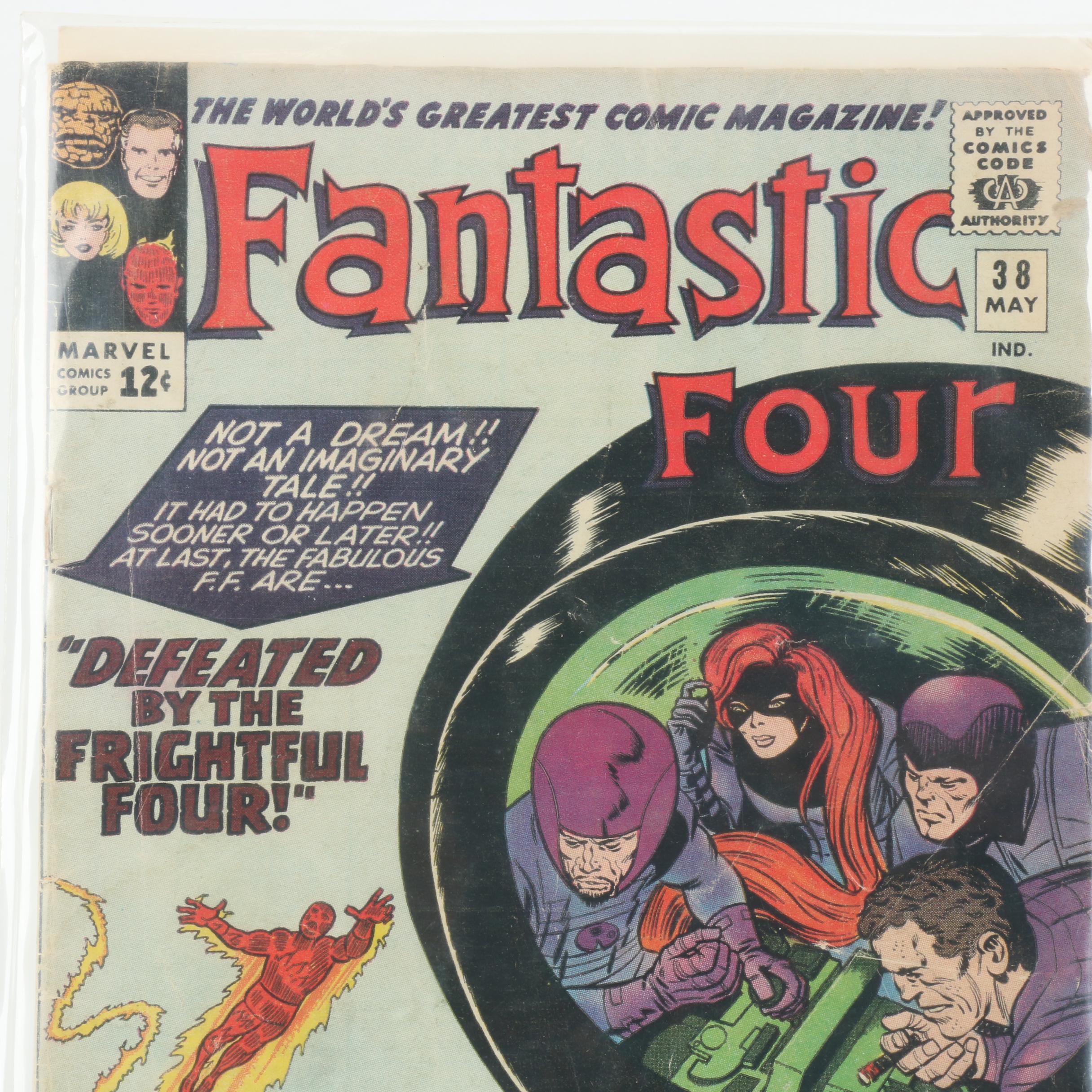 Marvel Silver Age Comic Books Including Early "Fantastic Four"