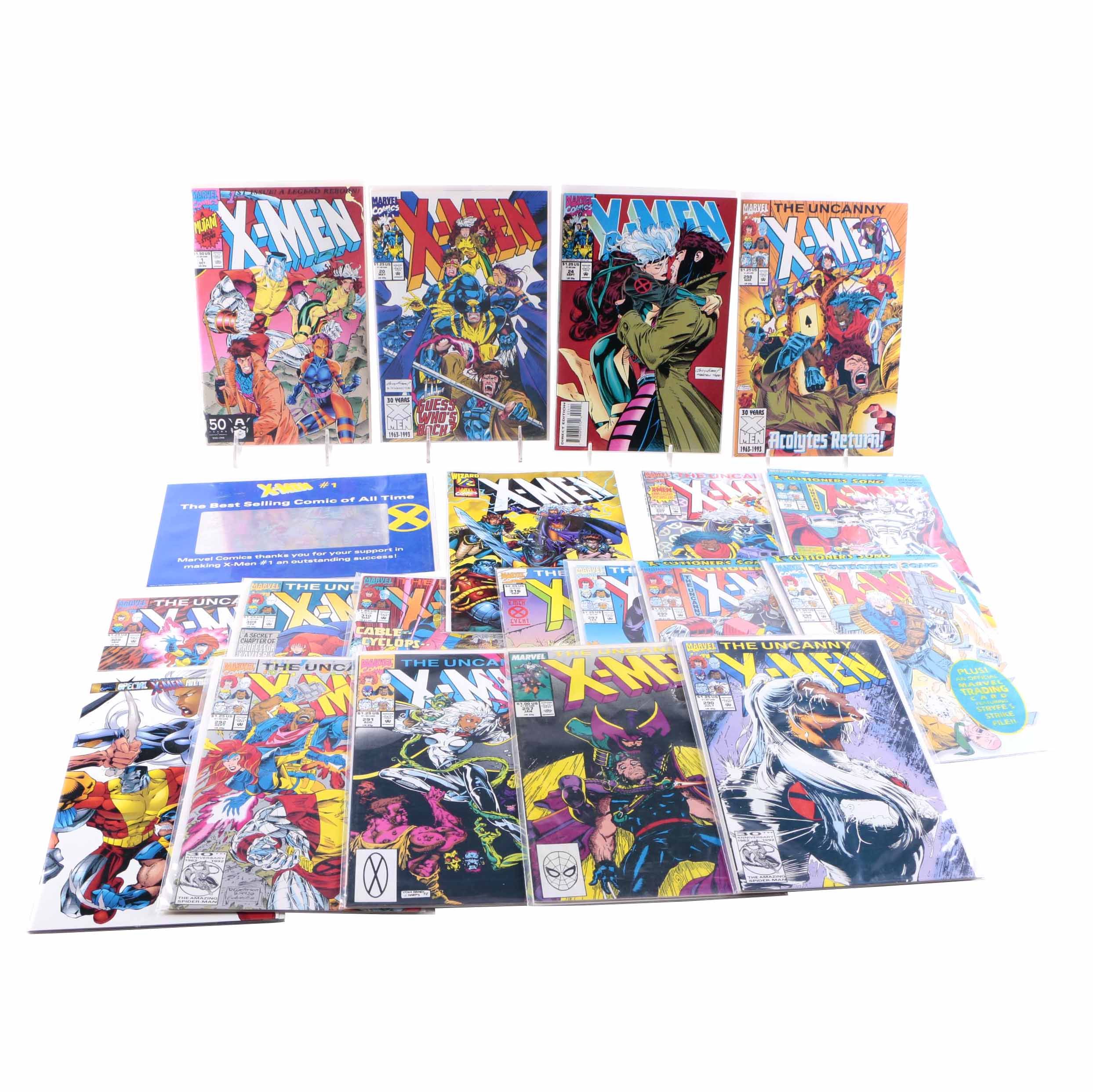 Assorted Modern Age "X-Men" Comics Including Series 1 Issue 1