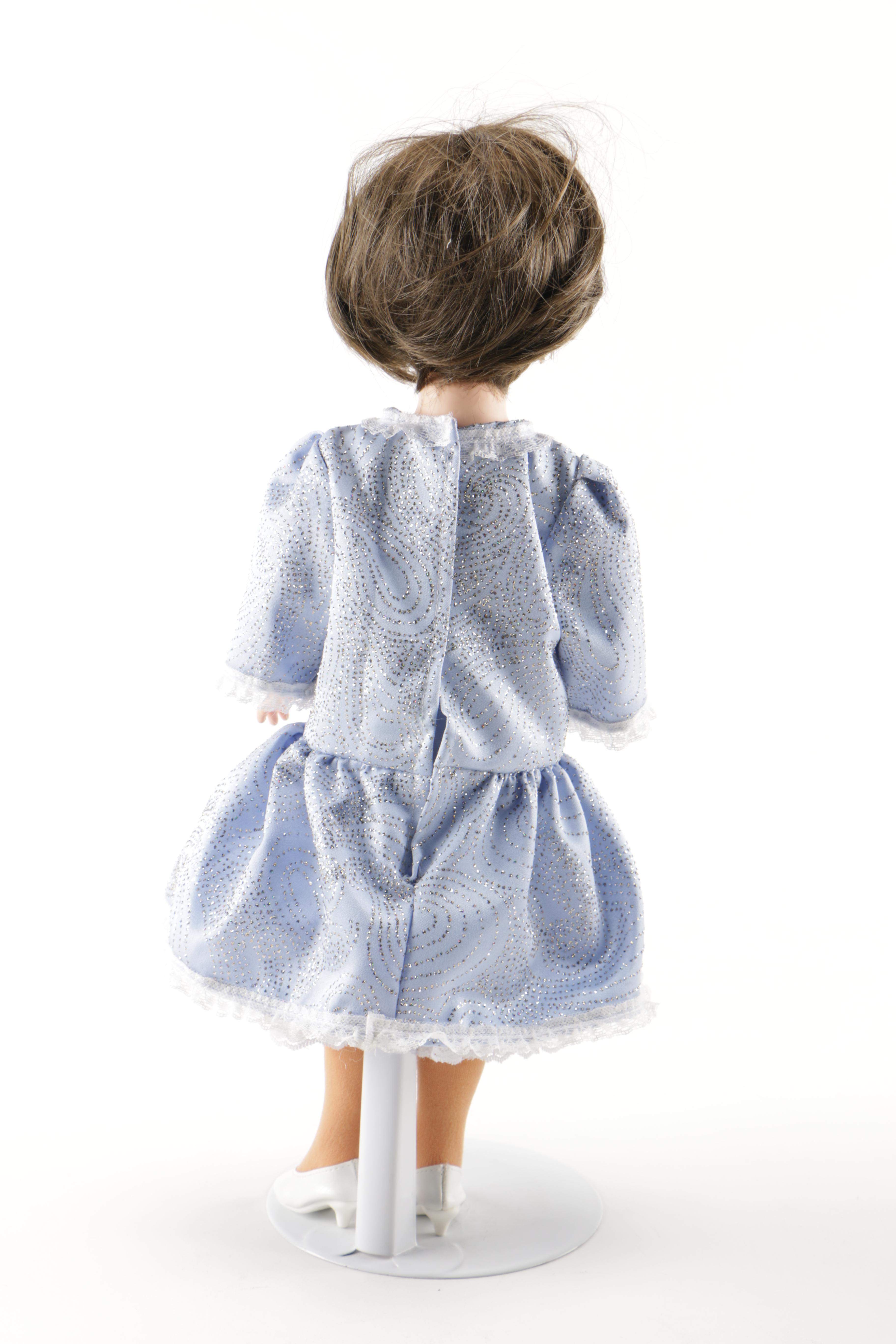 Porcelain Dolls and Plastic Doll