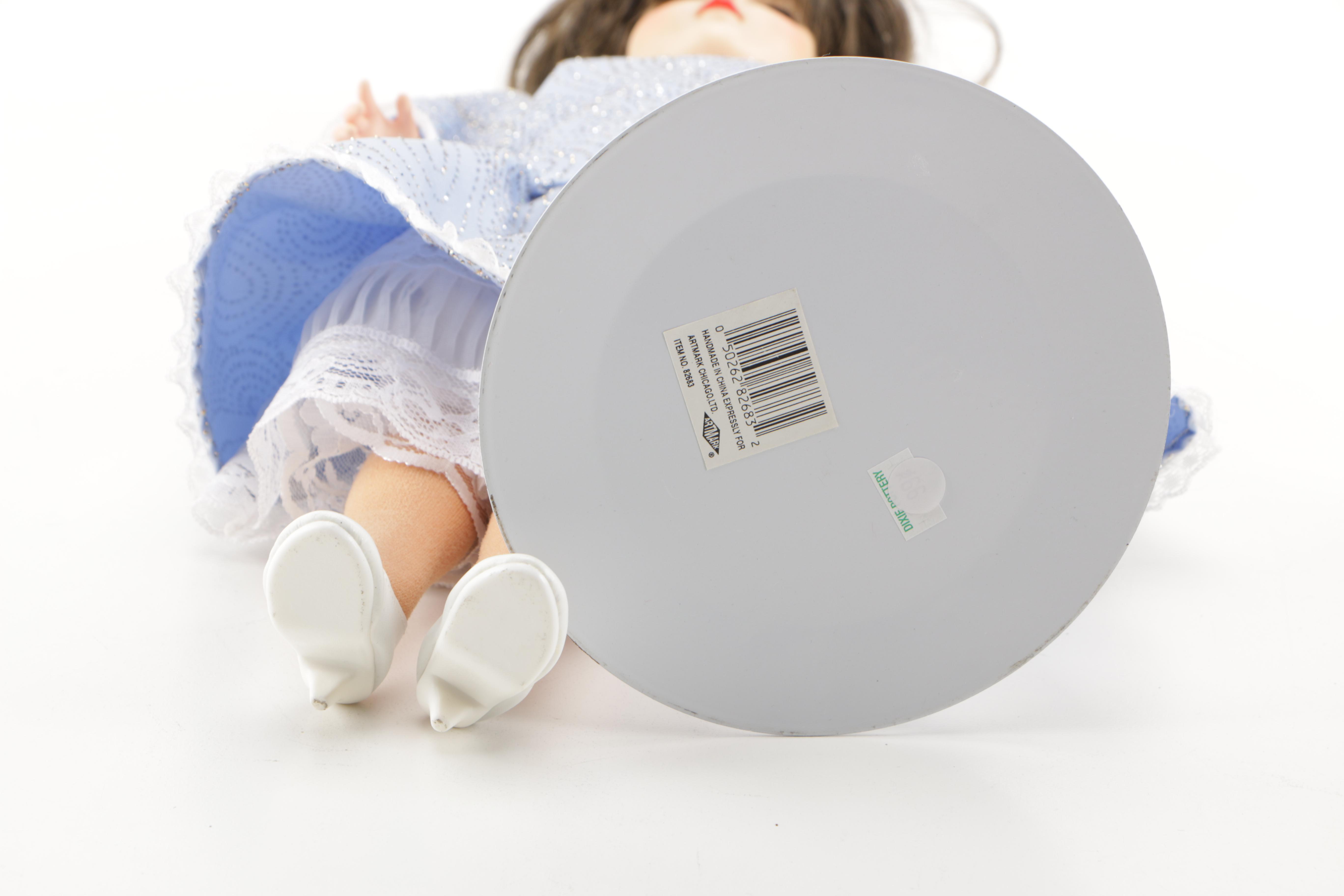 Porcelain Dolls and Plastic Doll