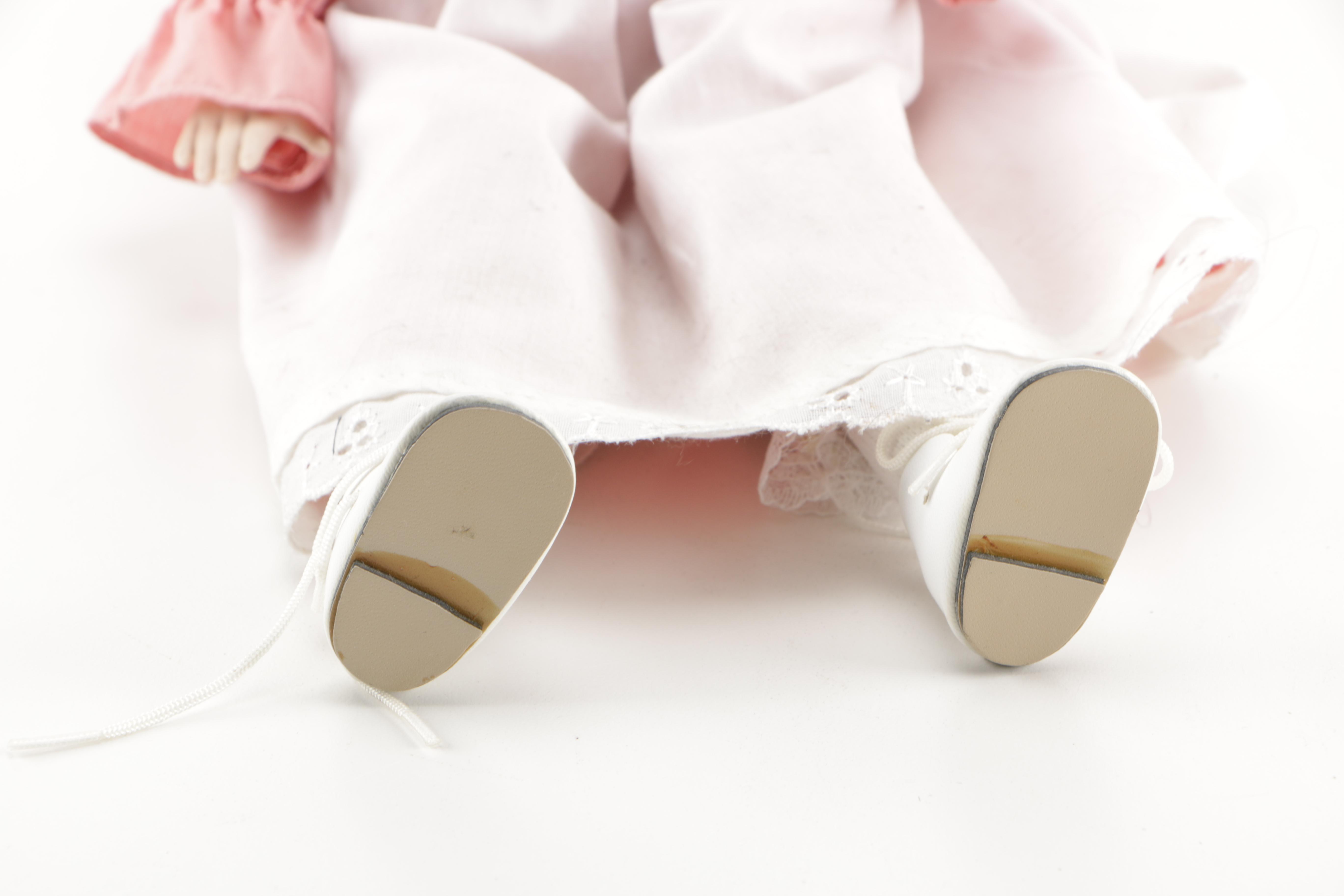 Porcelain Dolls and Plastic Doll