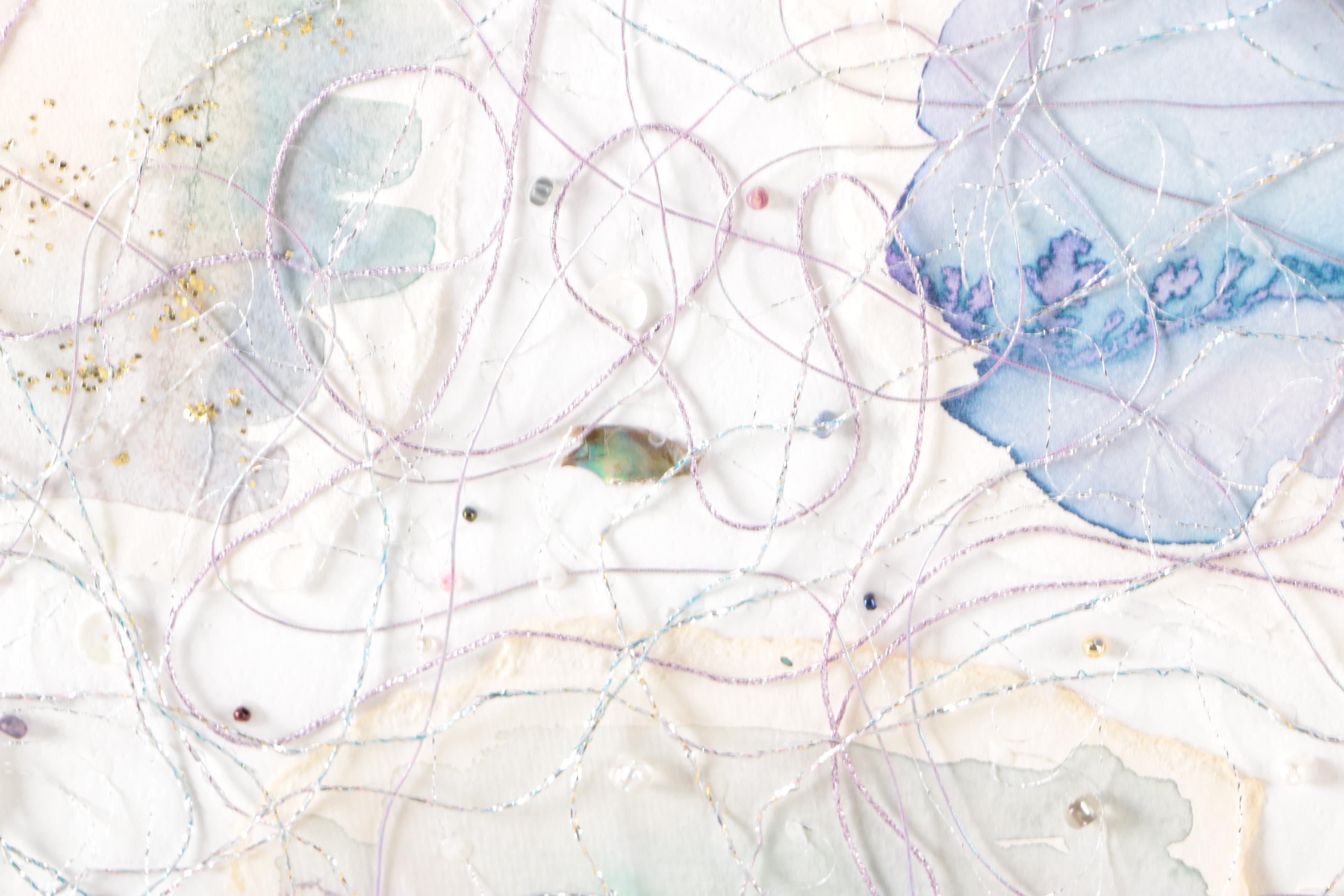 Jessica Ramsey Weiss Original Mixed Media Collage "Motion"