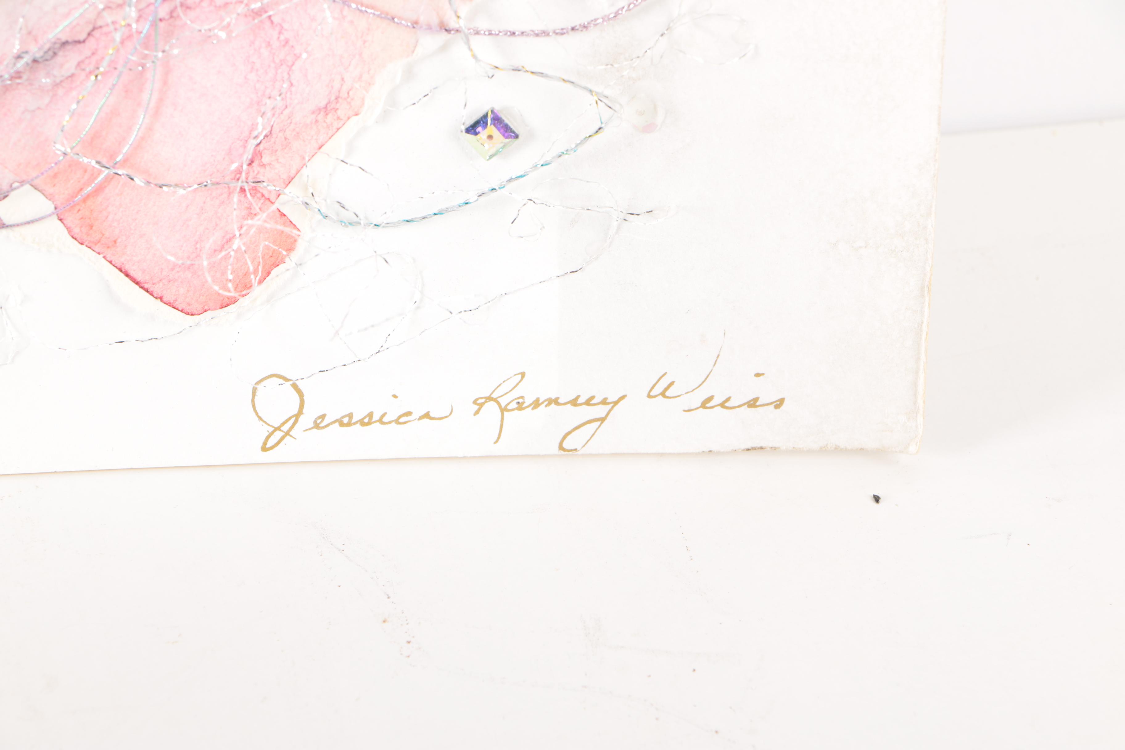 Jessica Ramsey Weiss Original Mixed Media Collage "Motion"