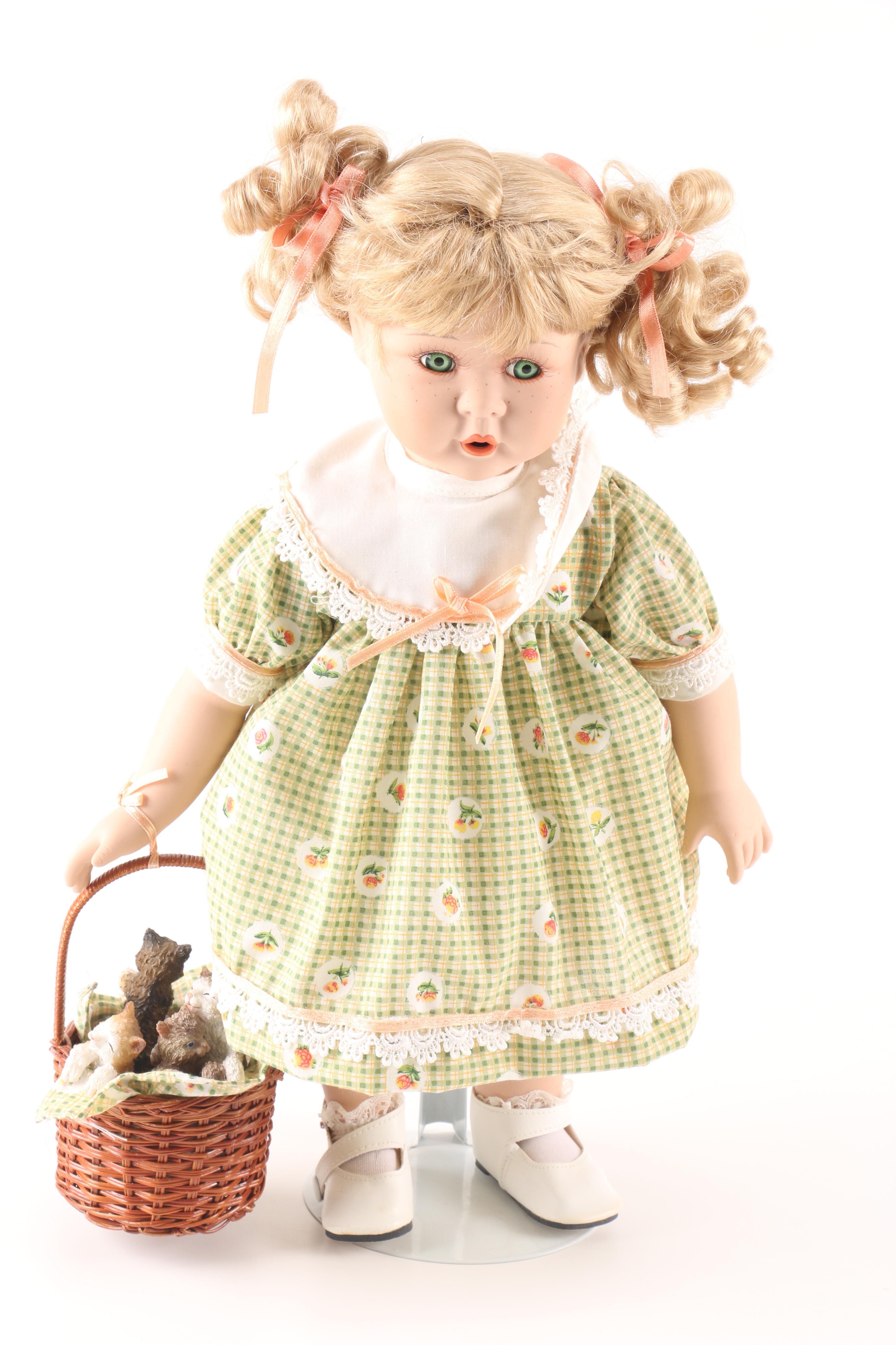 Hand-Painted Porcelain Dolls