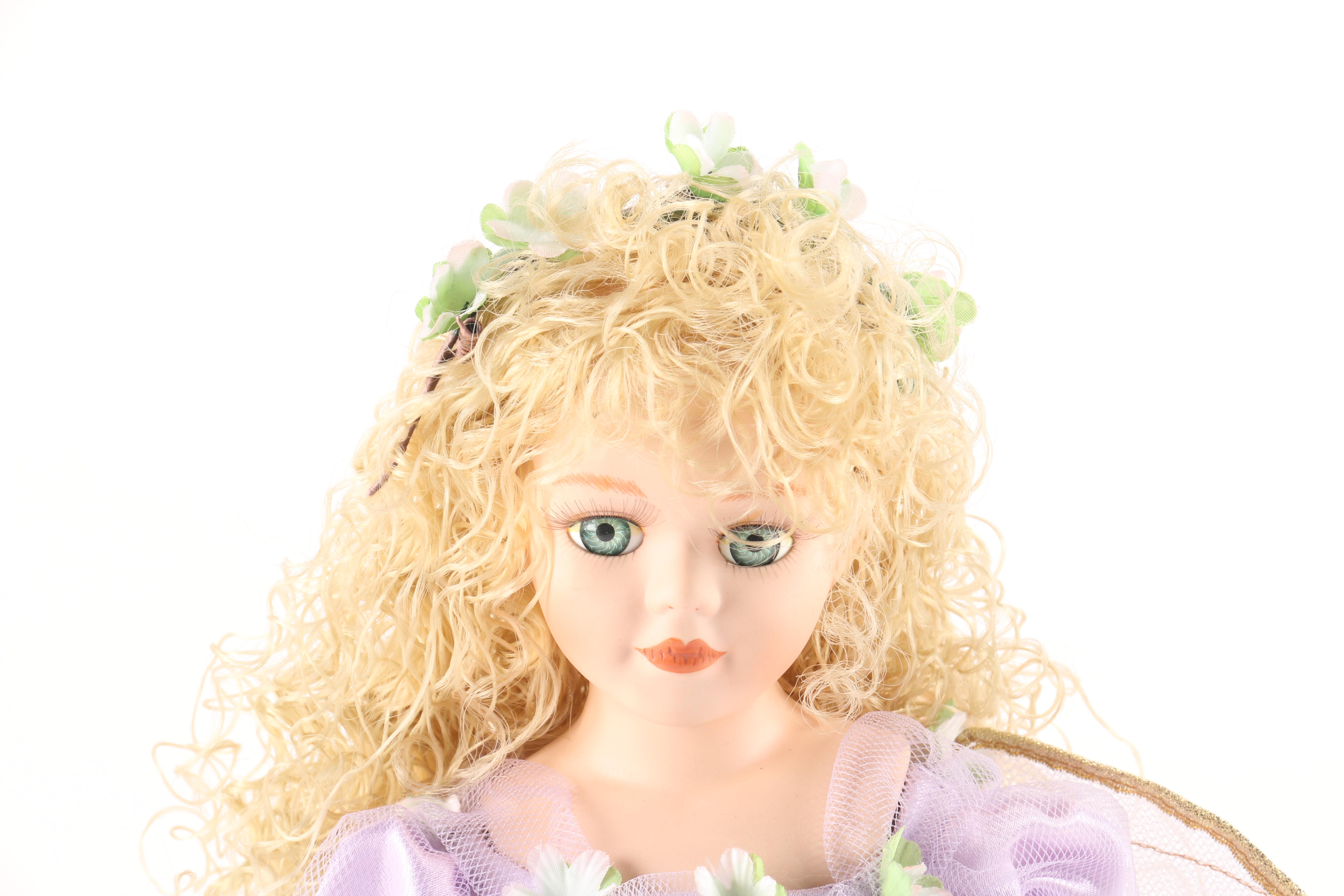 Hand-Painted Porcelain Dolls