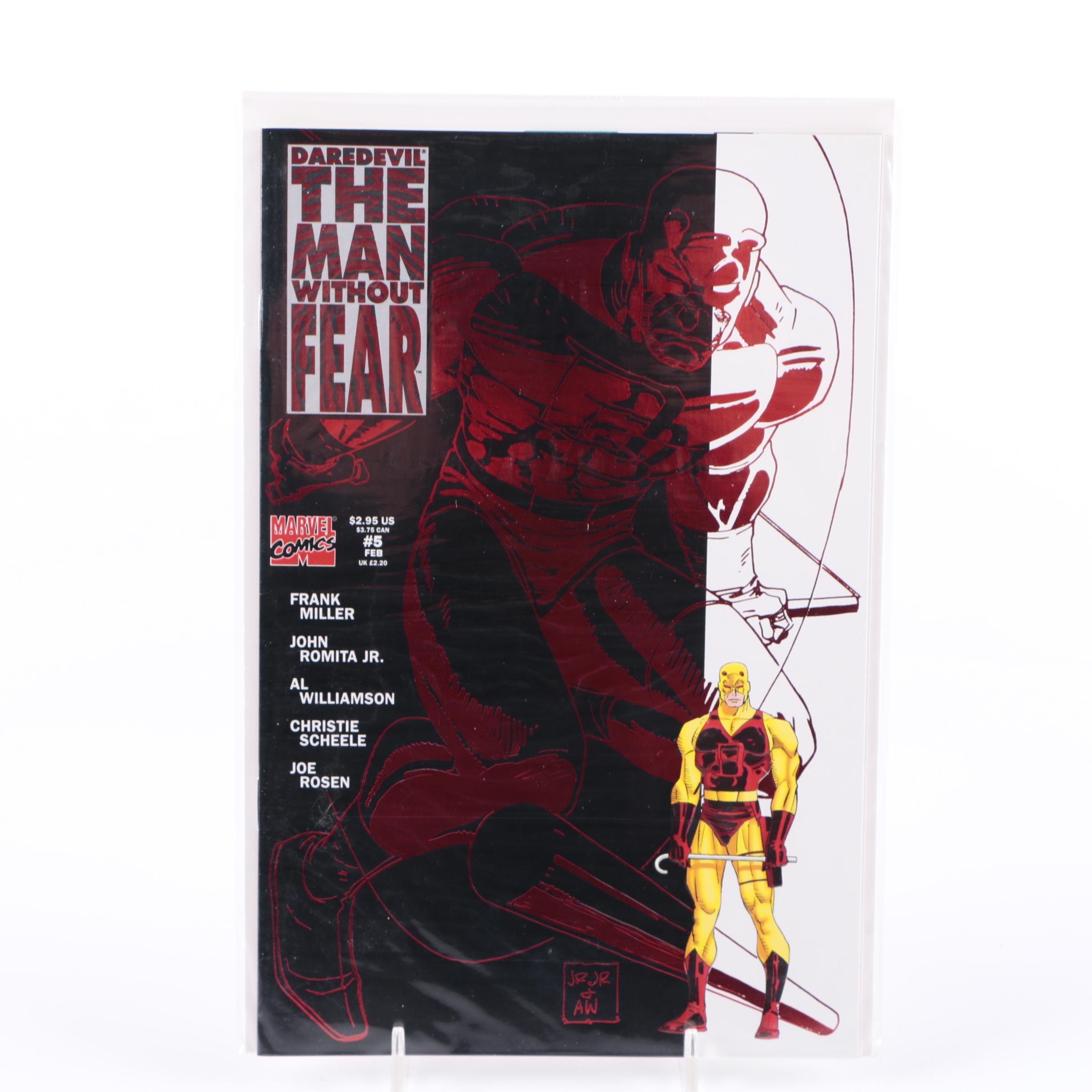 Frank Miller Mini-Series Comics Including "300" and "Daredevil The Man Without Fear"