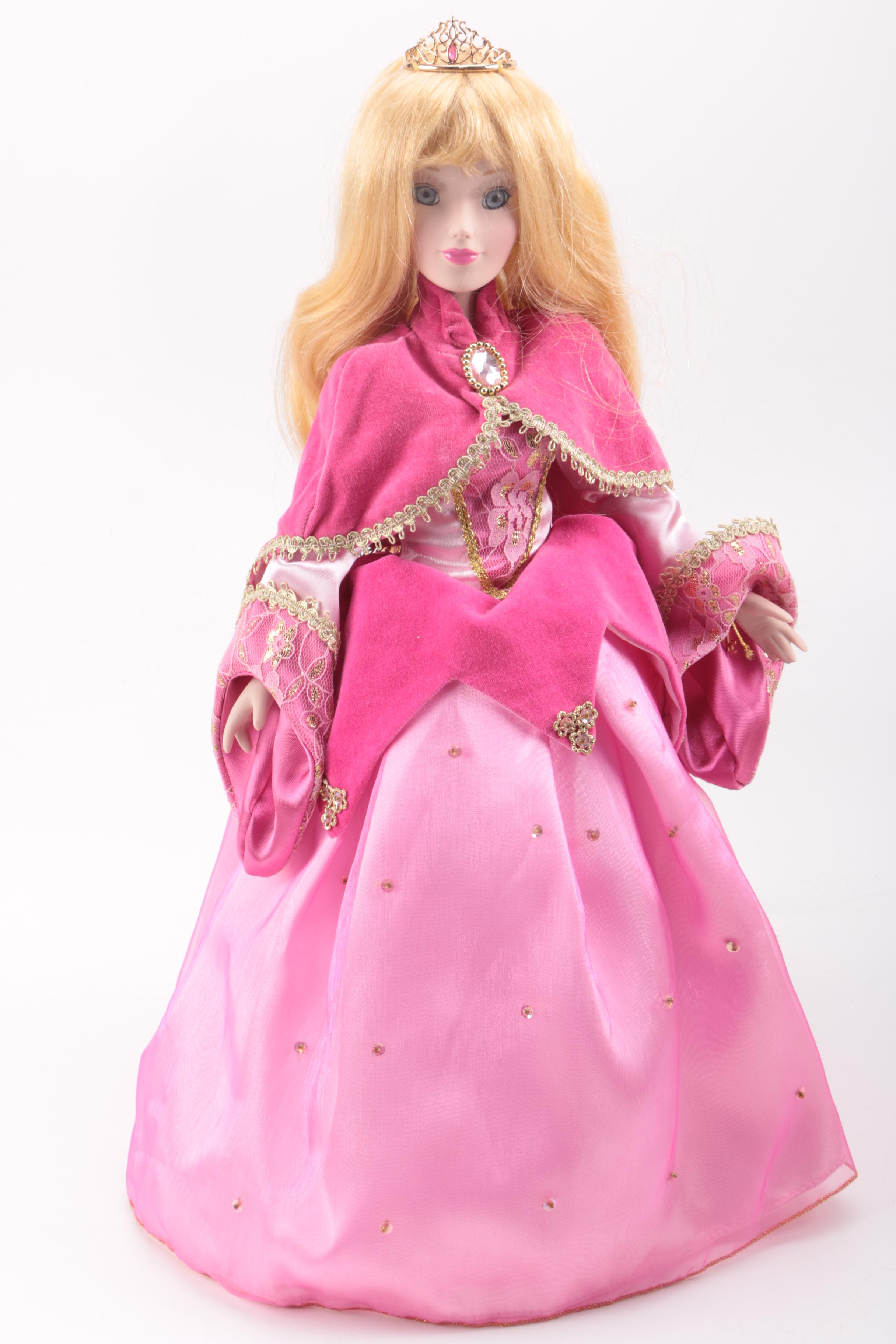 Disney Princess Porcelain Collector Dolls