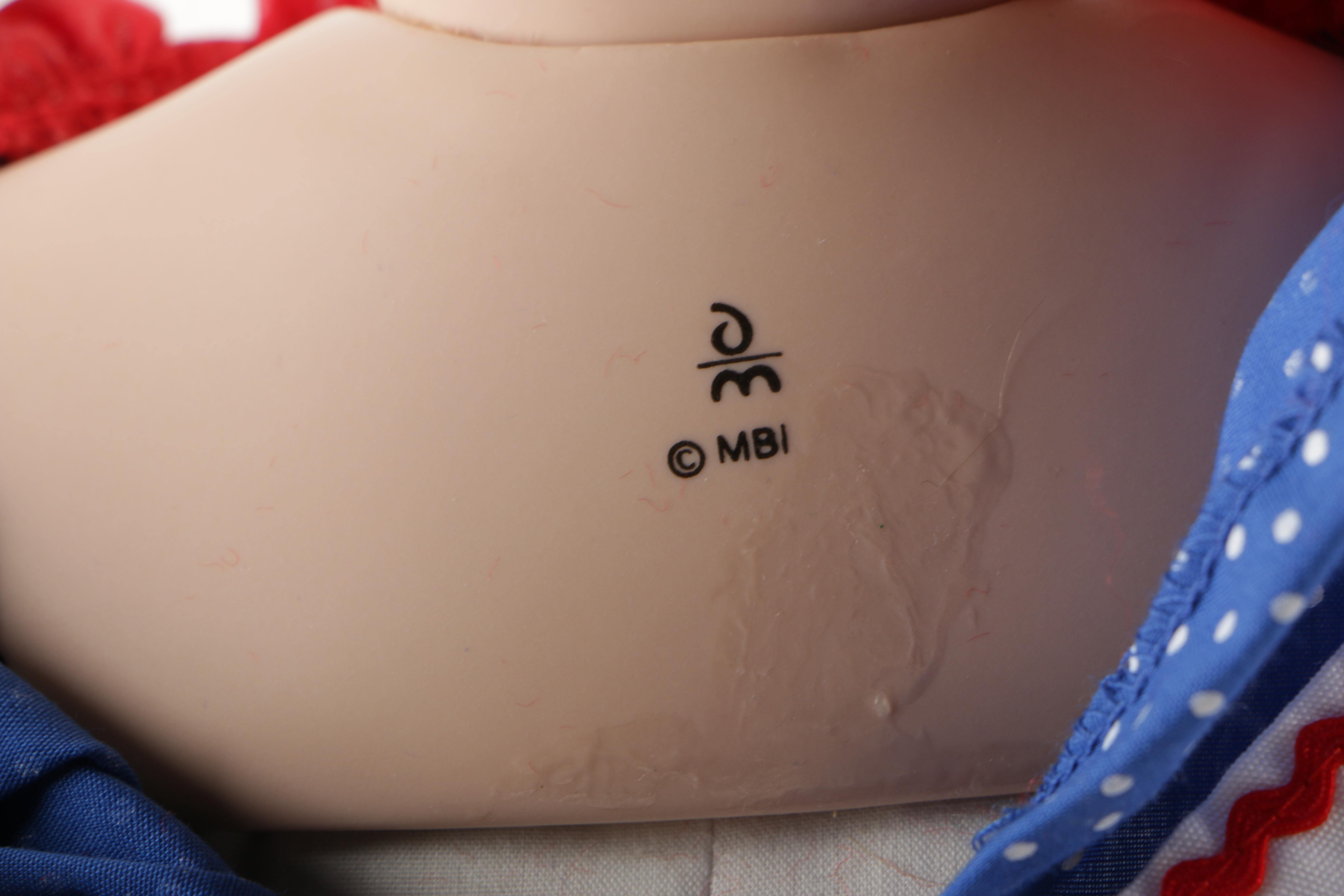 Kelly RuBert Raggedy Ann and Raggedy Andy Dolls