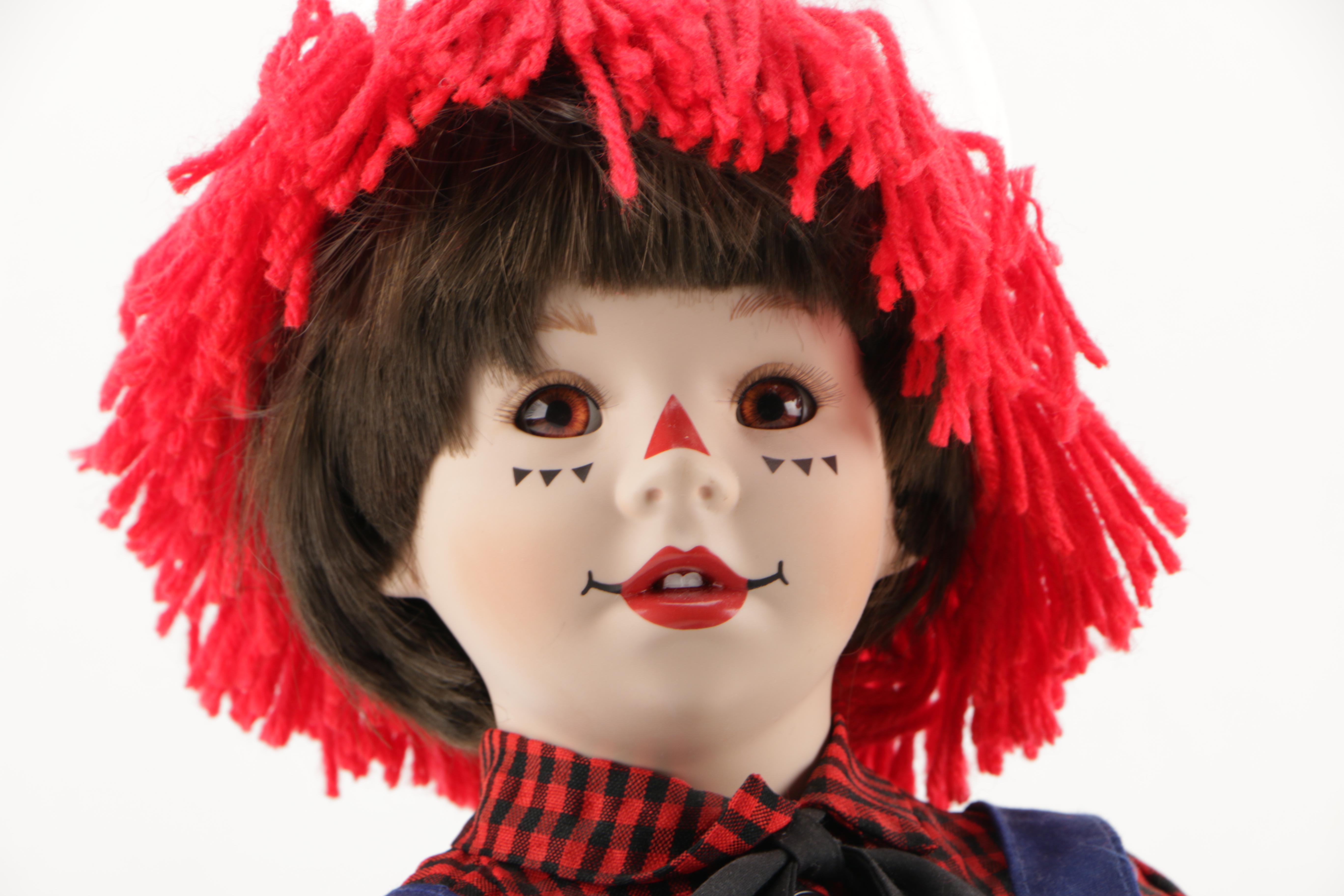 Kelly RuBert Raggedy Ann and Raggedy Andy Dolls