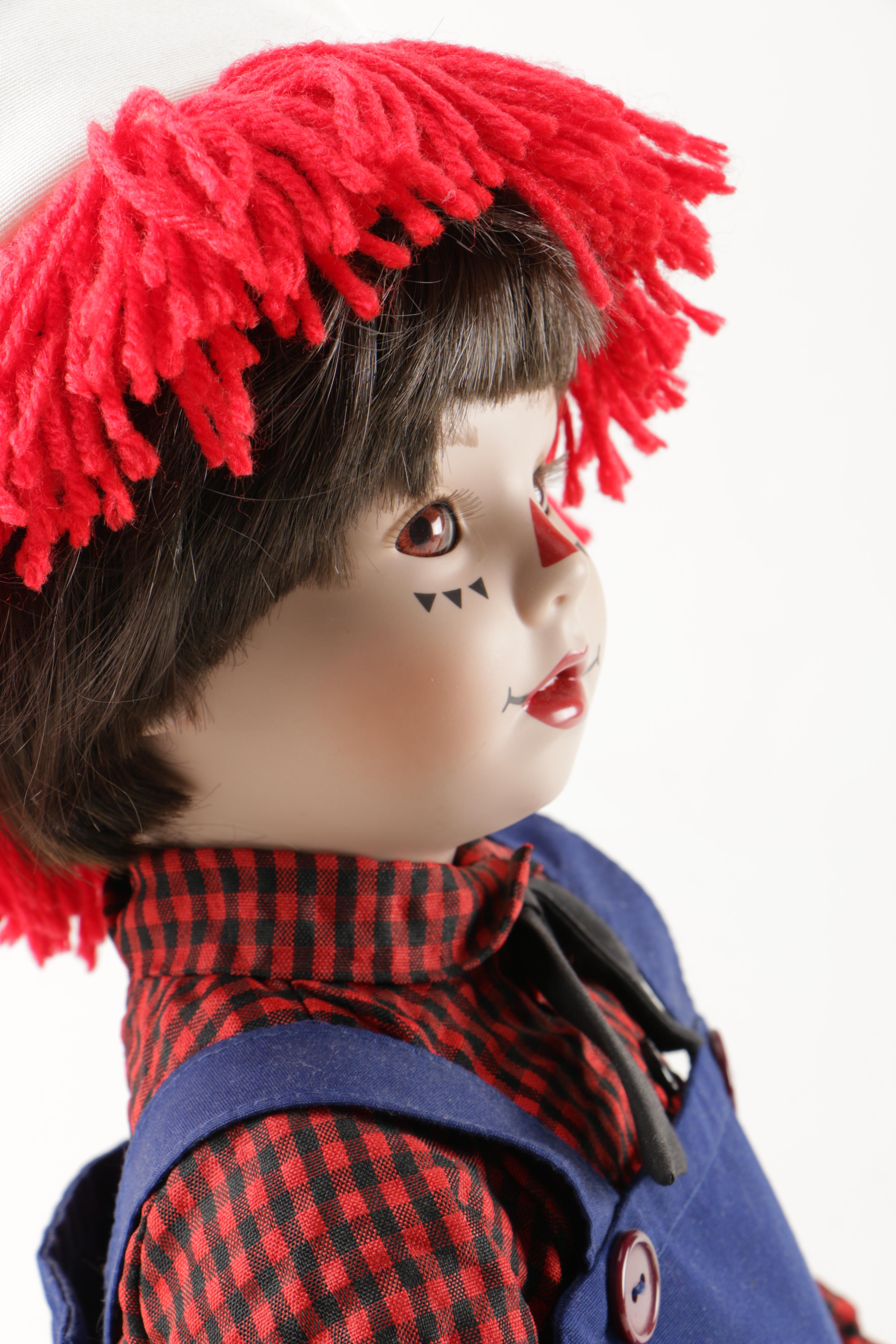 Kelly RuBert Raggedy Ann and Raggedy Andy Dolls