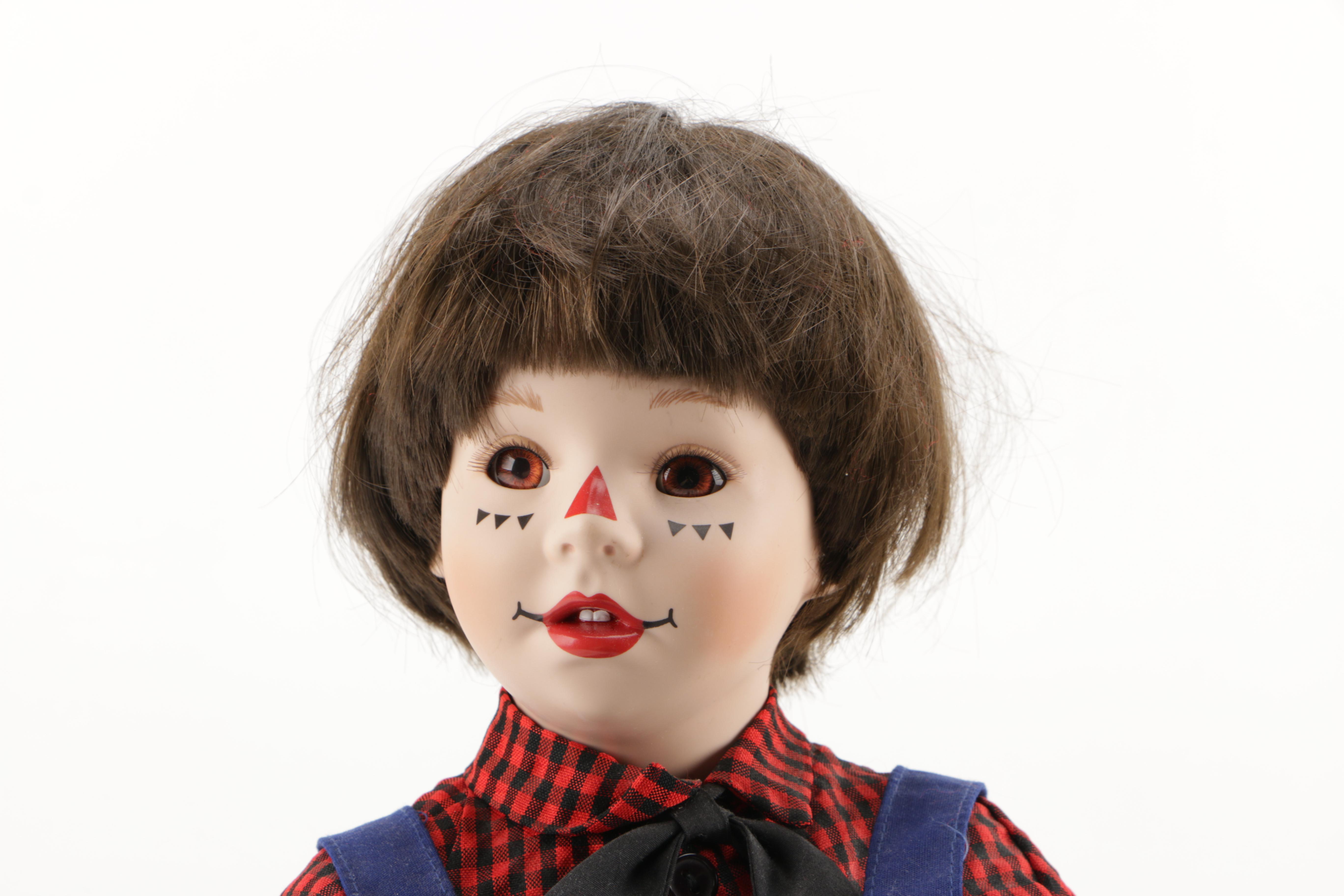 Kelly RuBert Raggedy Ann and Raggedy Andy Dolls