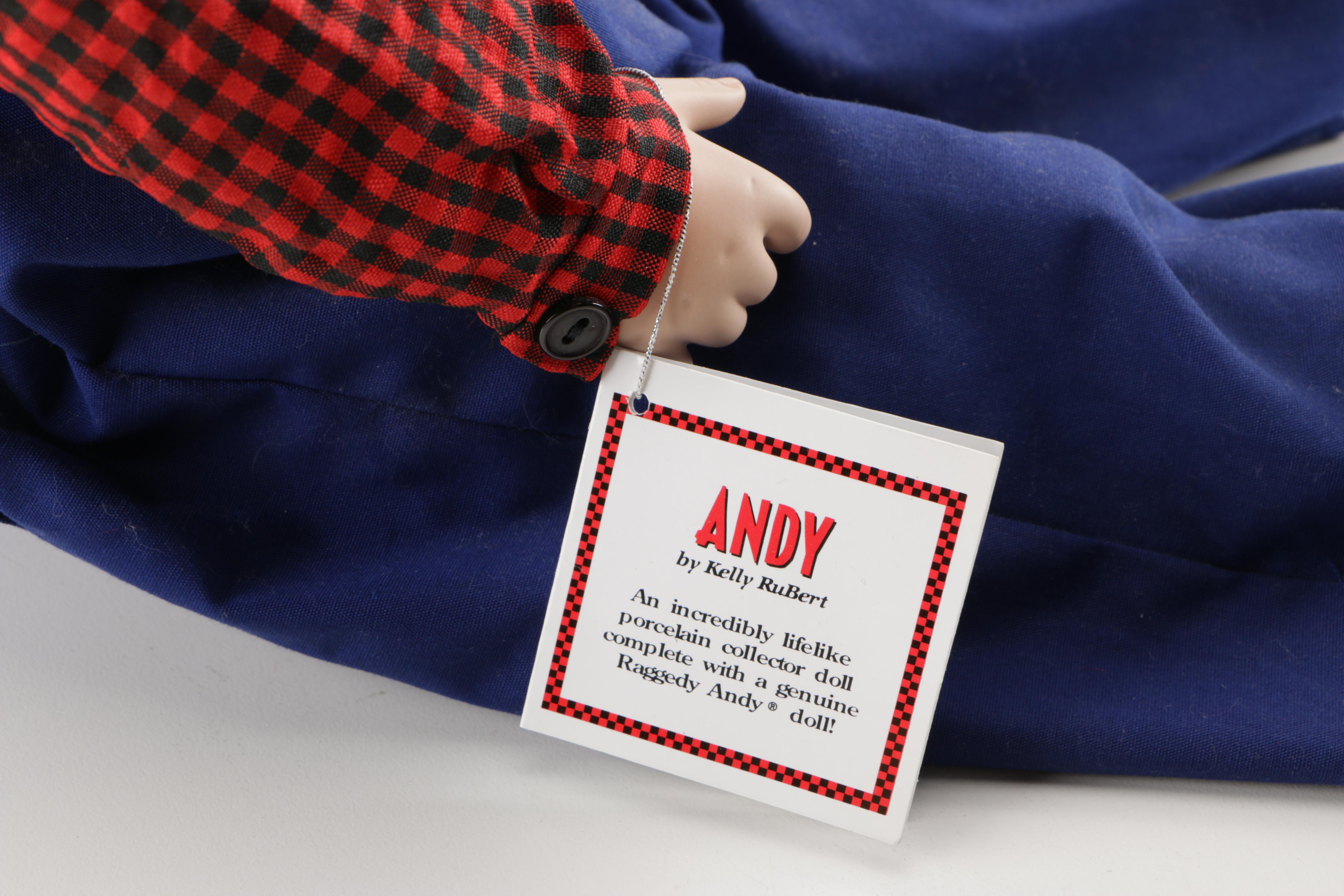 Kelly RuBert Raggedy Ann and Raggedy Andy Dolls