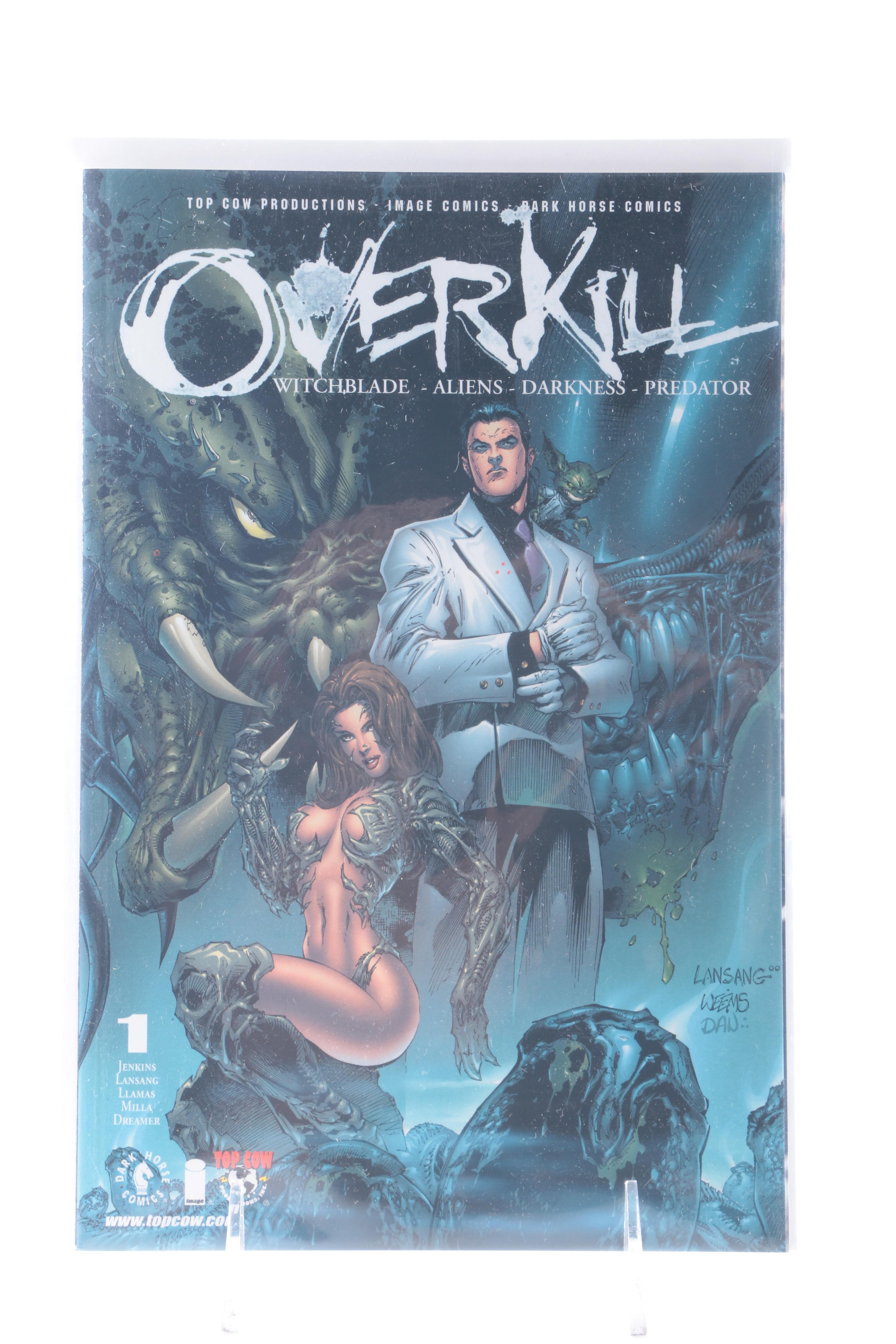 Collection of "Witchblade" Comic Books featuring "Overkill"