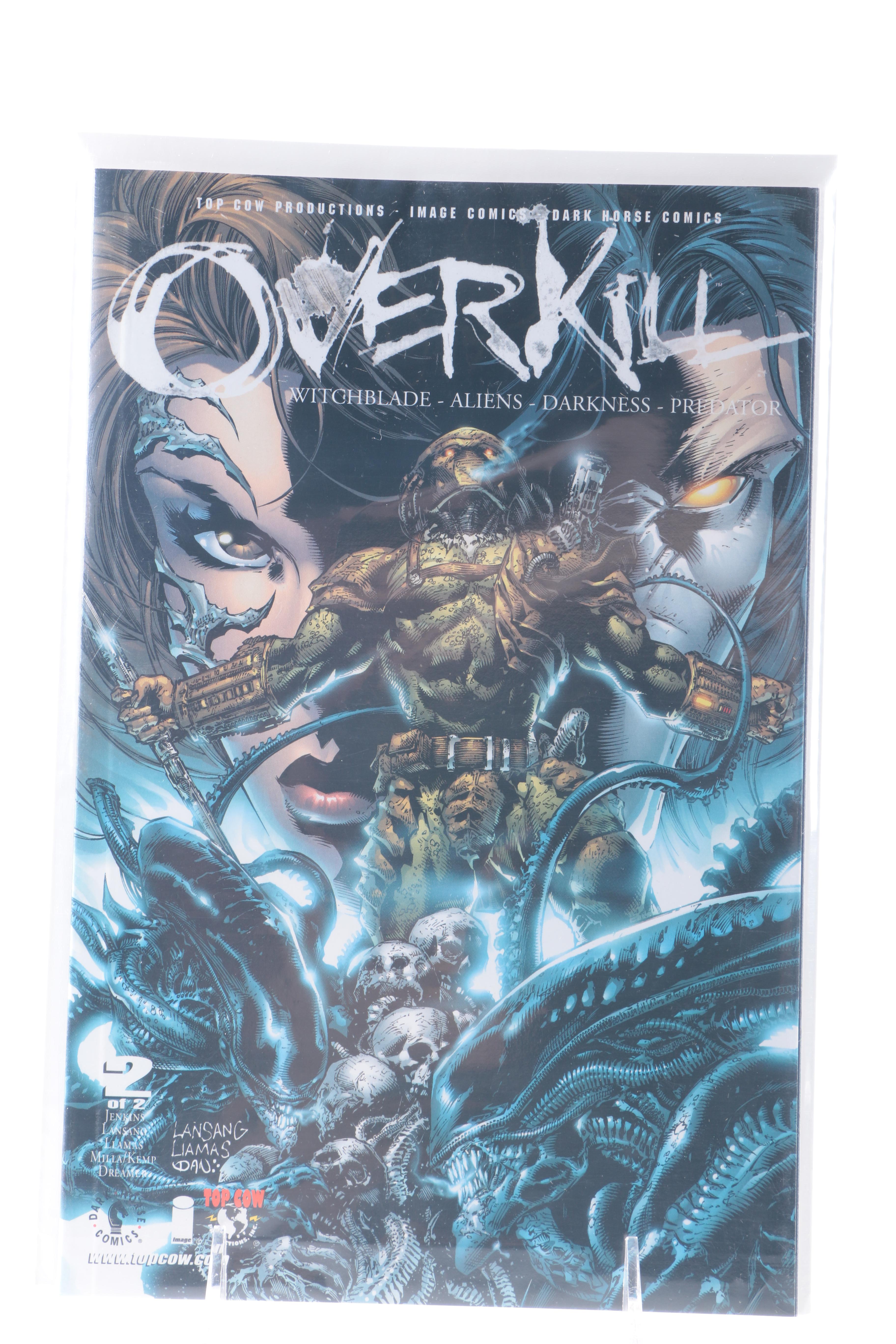 Collection of "Witchblade" Comic Books featuring "Overkill"