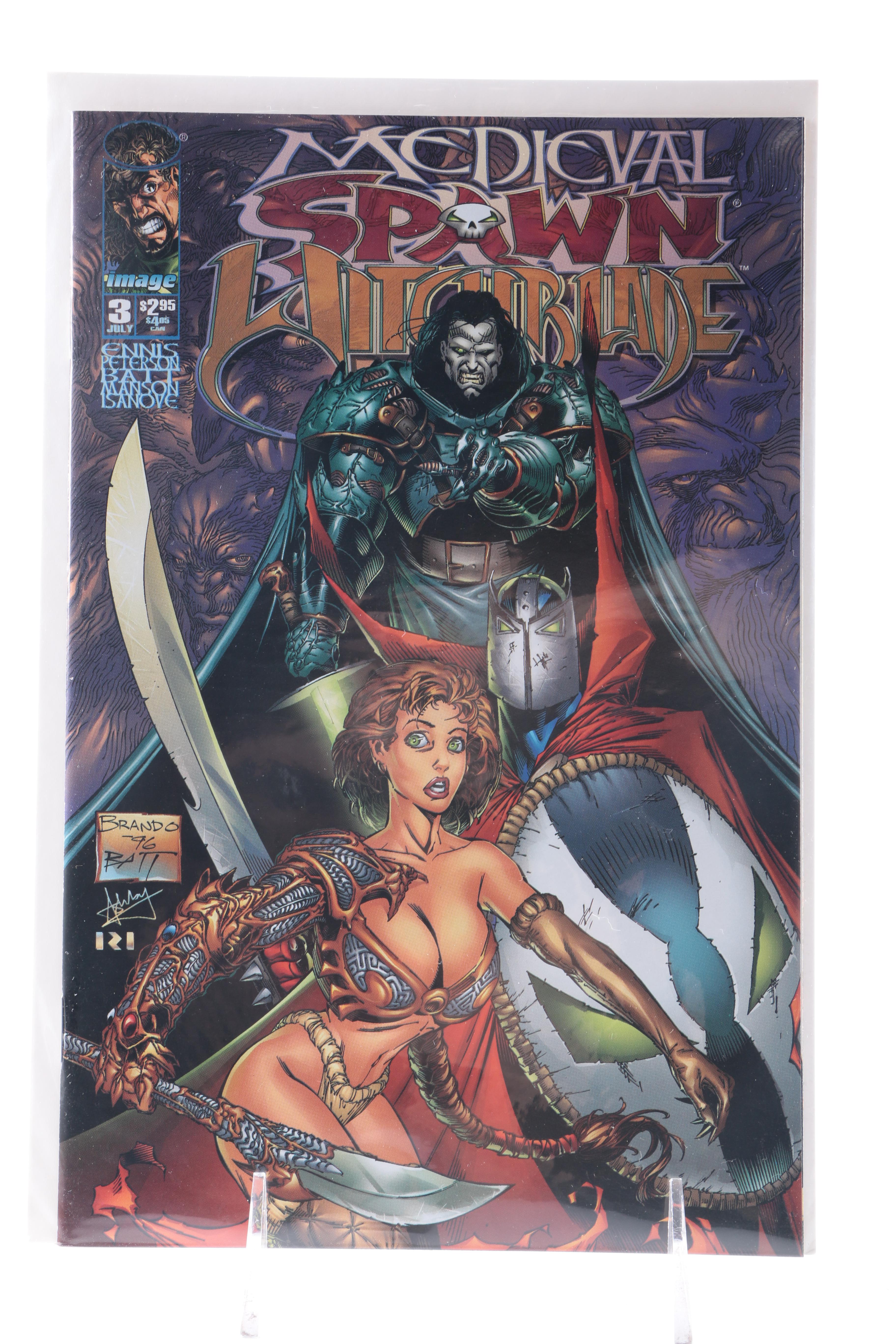 Collection of "Witchblade" Comic Books featuring "Overkill"