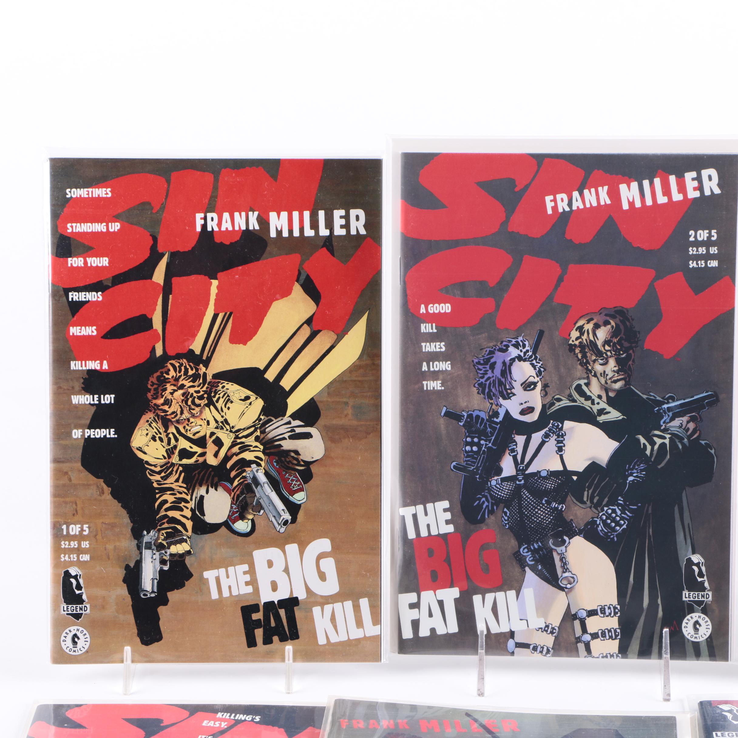 Frank Miller Sin City "The Big Fat Kill" and "A Dame to Kill For" Complete