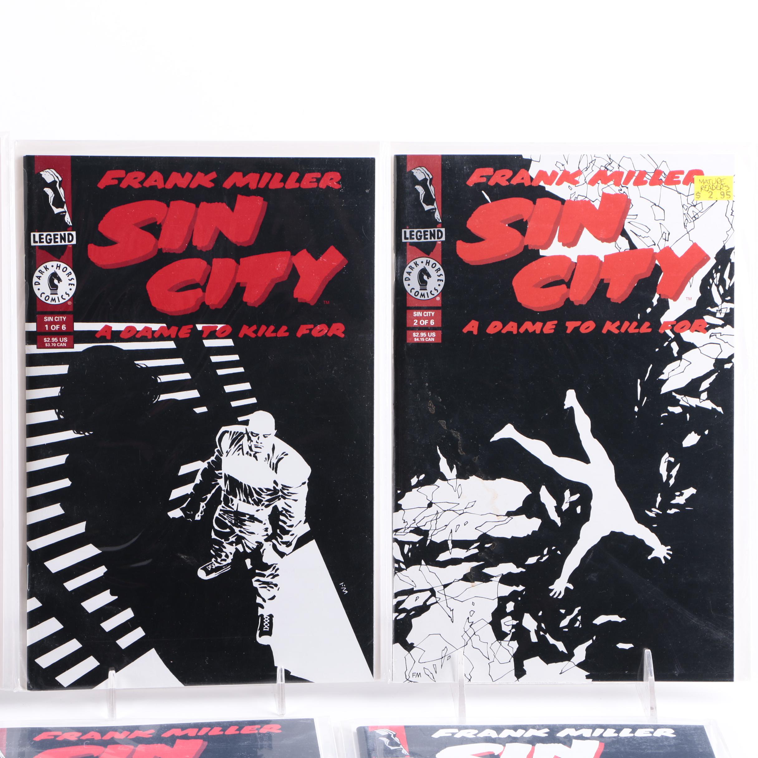 Frank Miller Sin City "The Big Fat Kill" and "A Dame to Kill For" Complete