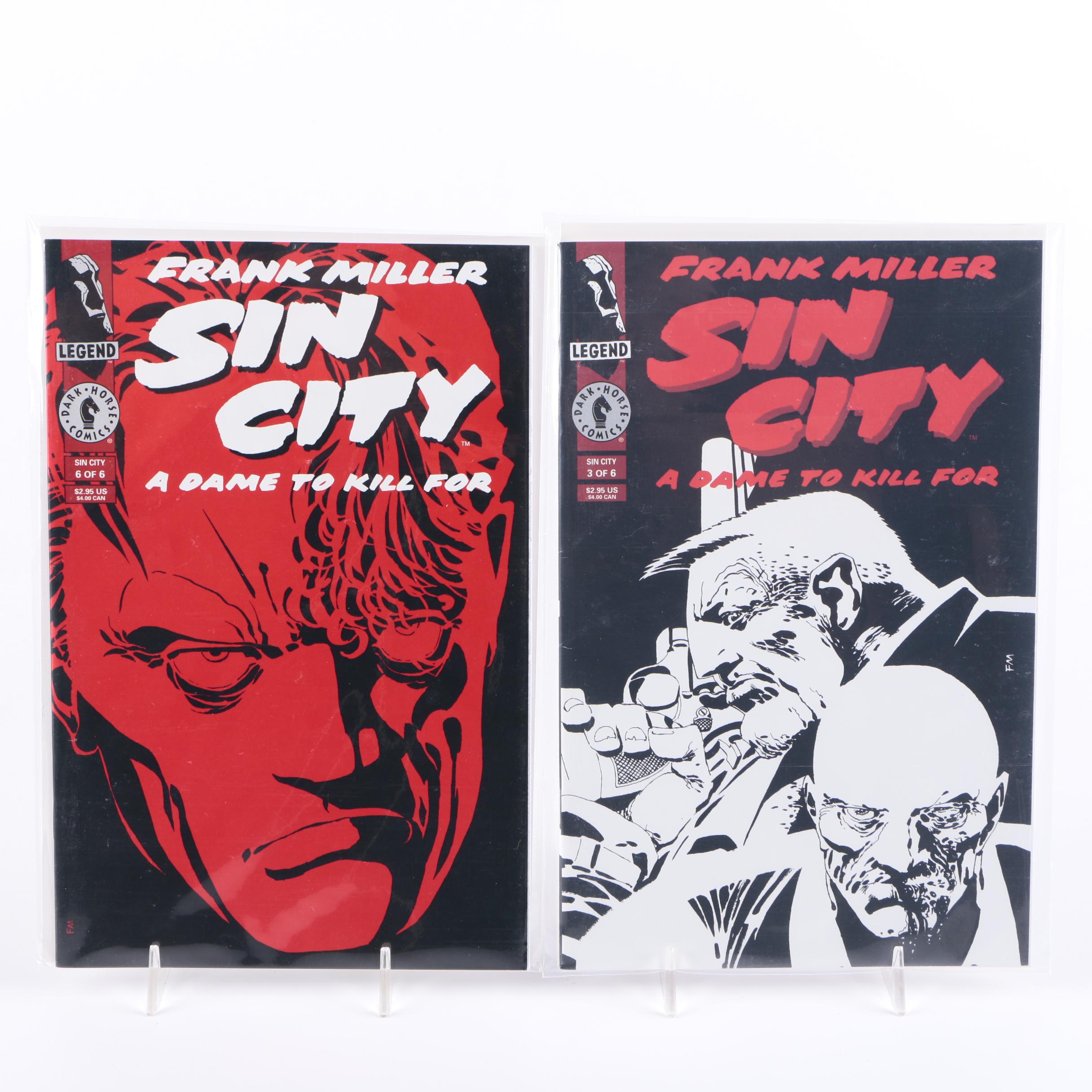 Frank Miller Sin City "The Big Fat Kill" and "A Dame to Kill For" Complete