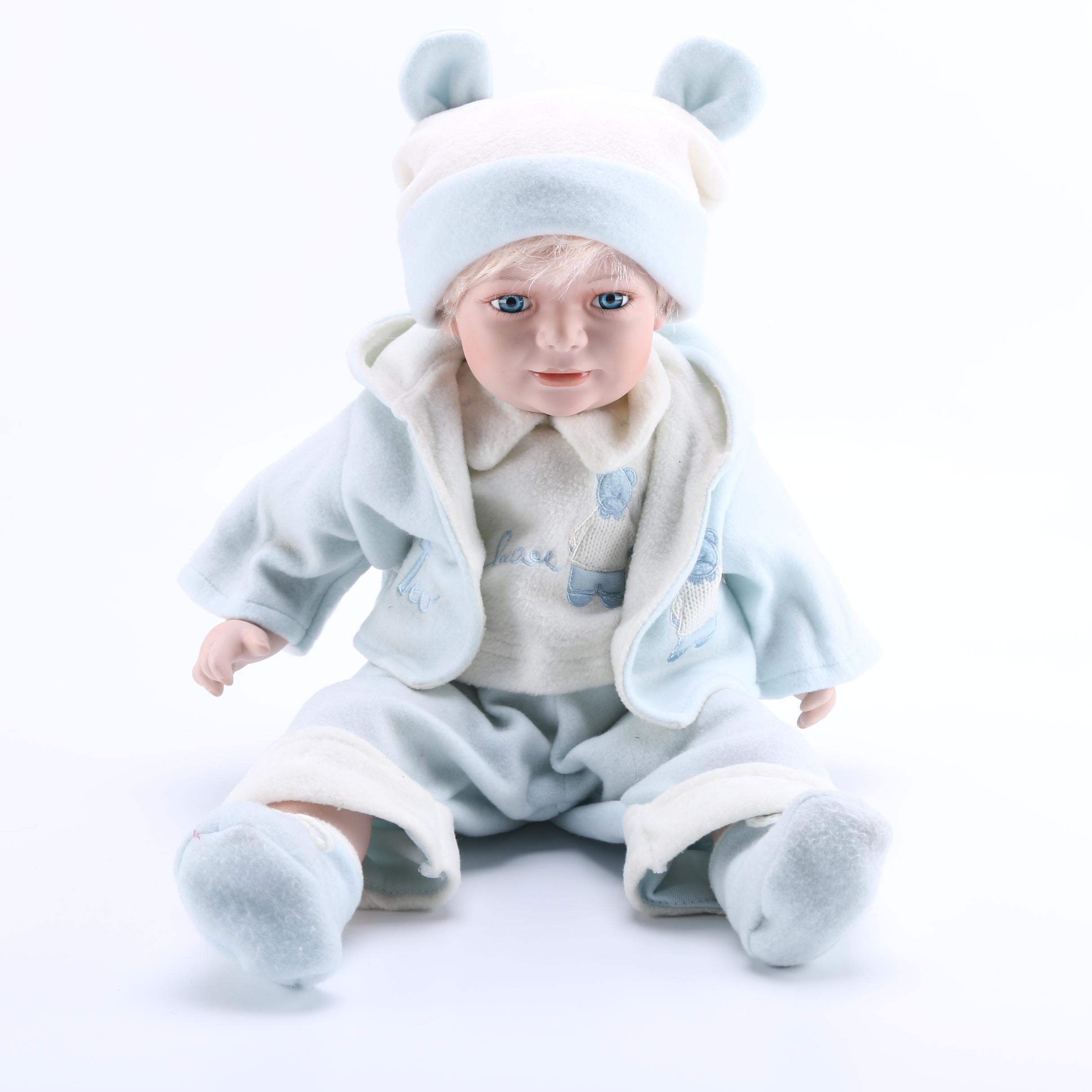 Limited Edition Royal Cathay Collection Porcelain "Teo" Doll