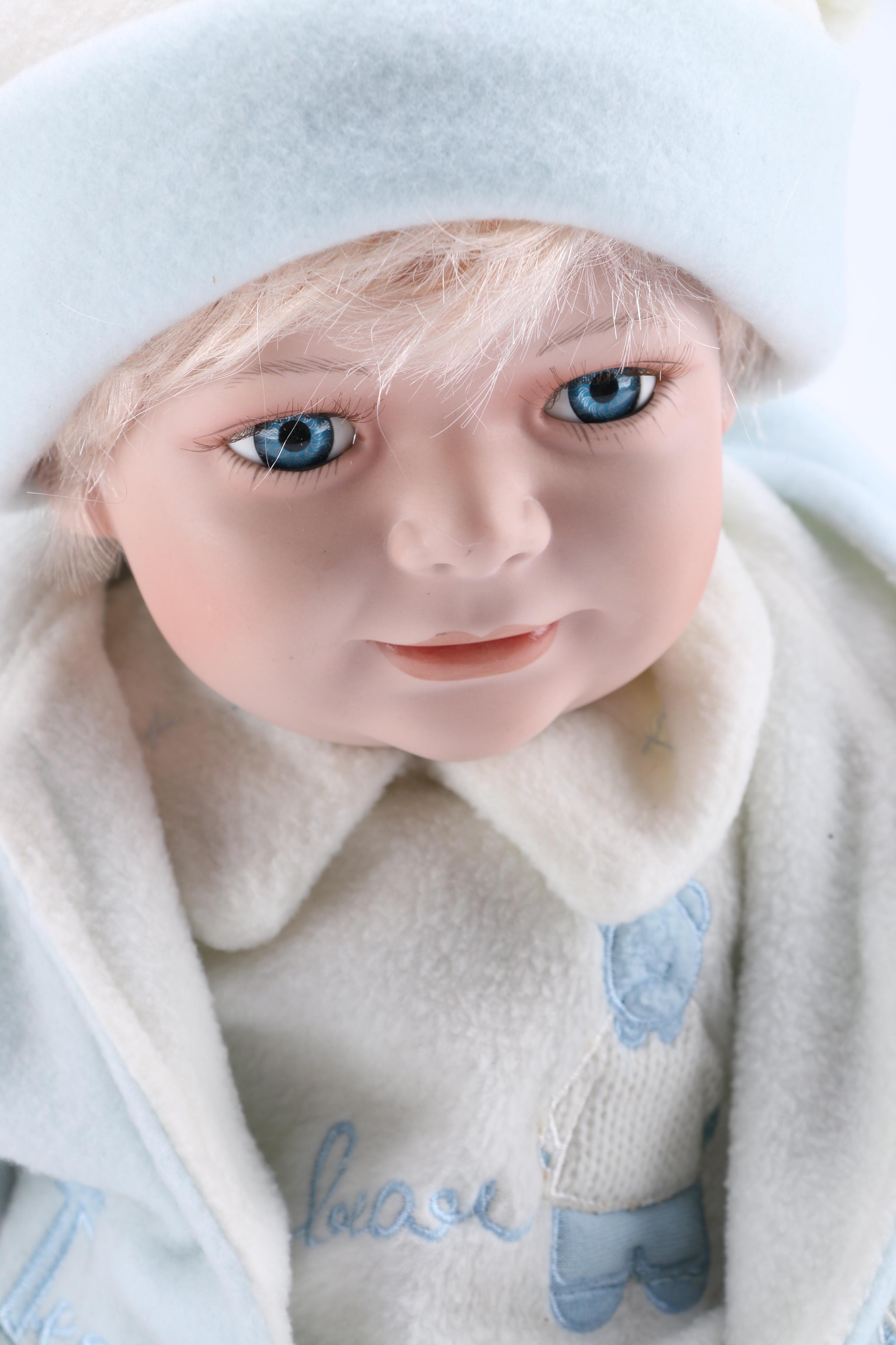 Limited Edition Royal Cathay Collection Porcelain "Teo" Doll