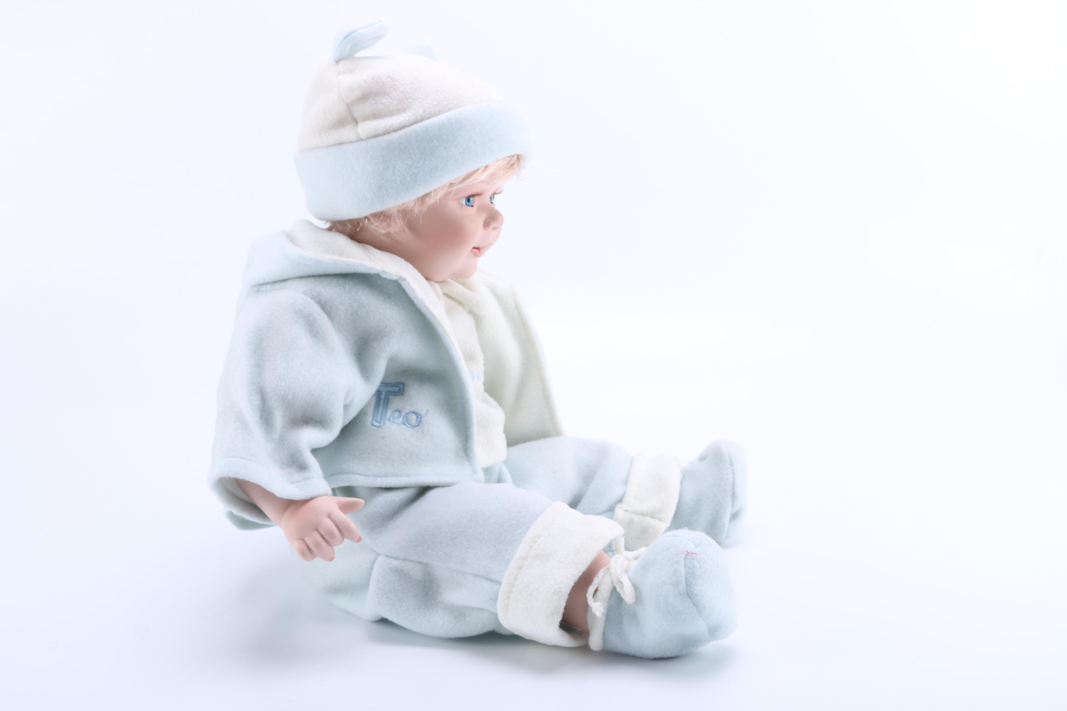 Limited Edition Royal Cathay Collection Porcelain "Teo" Doll