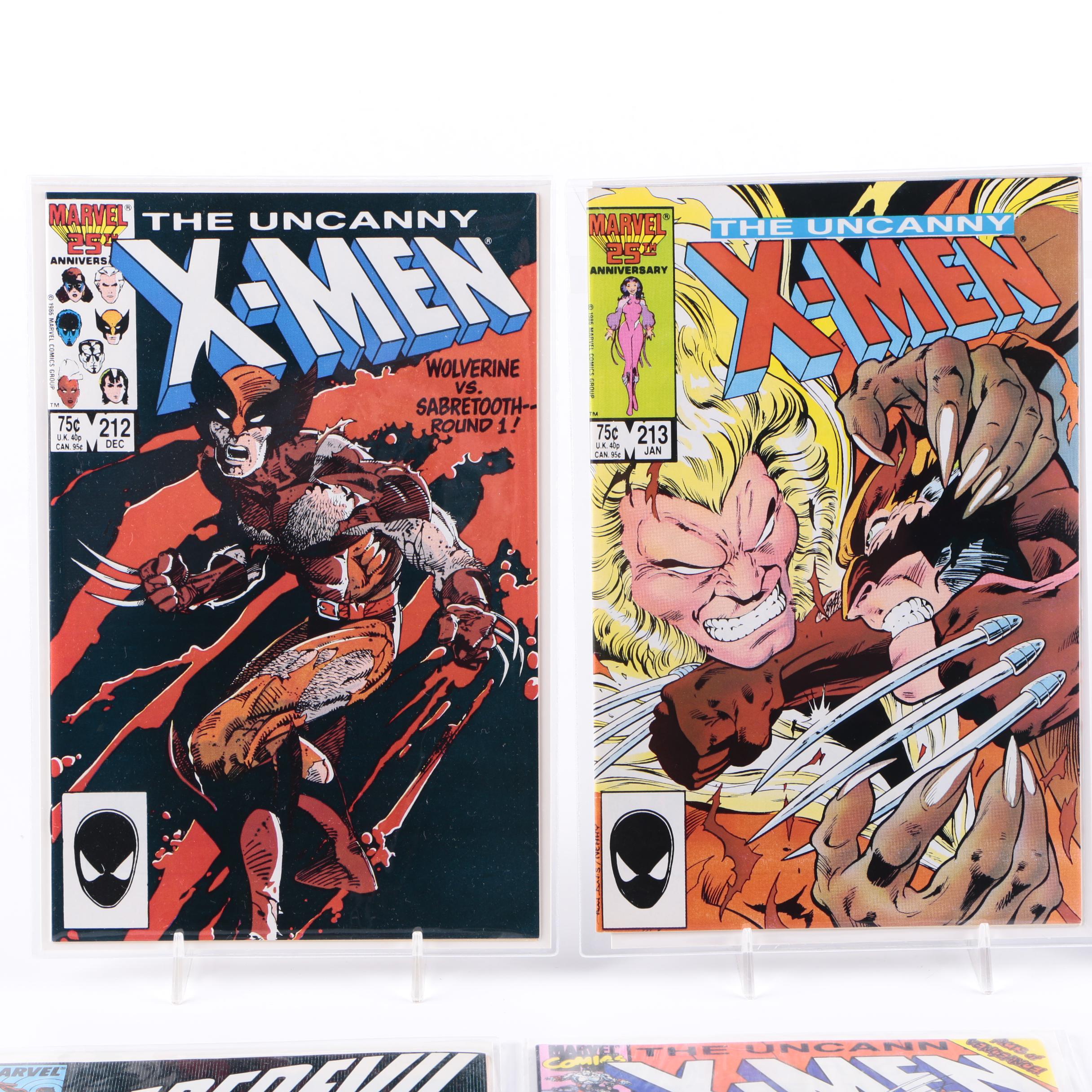 Assorted Comics Starring Wolverine