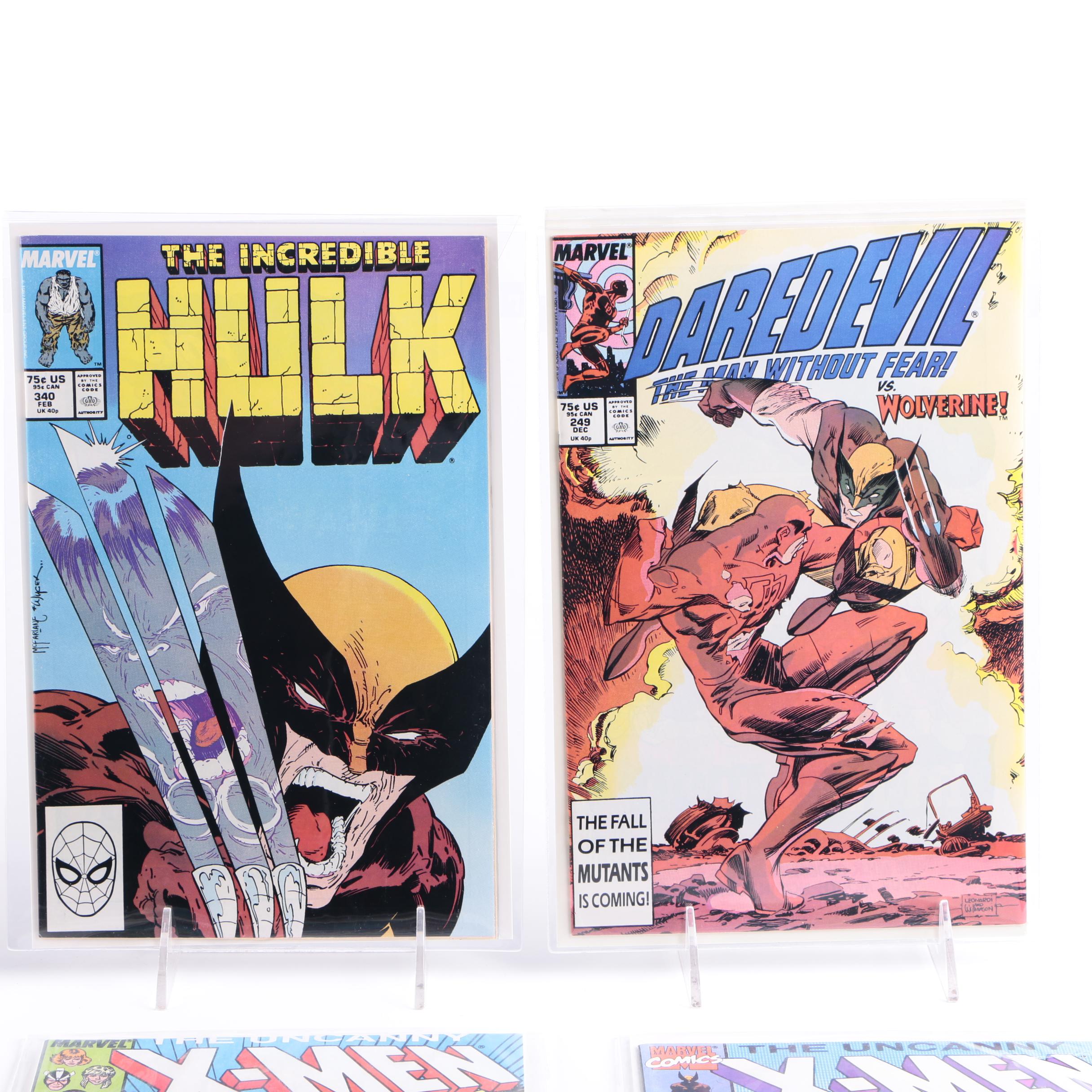 Assorted Comics Starring Wolverine