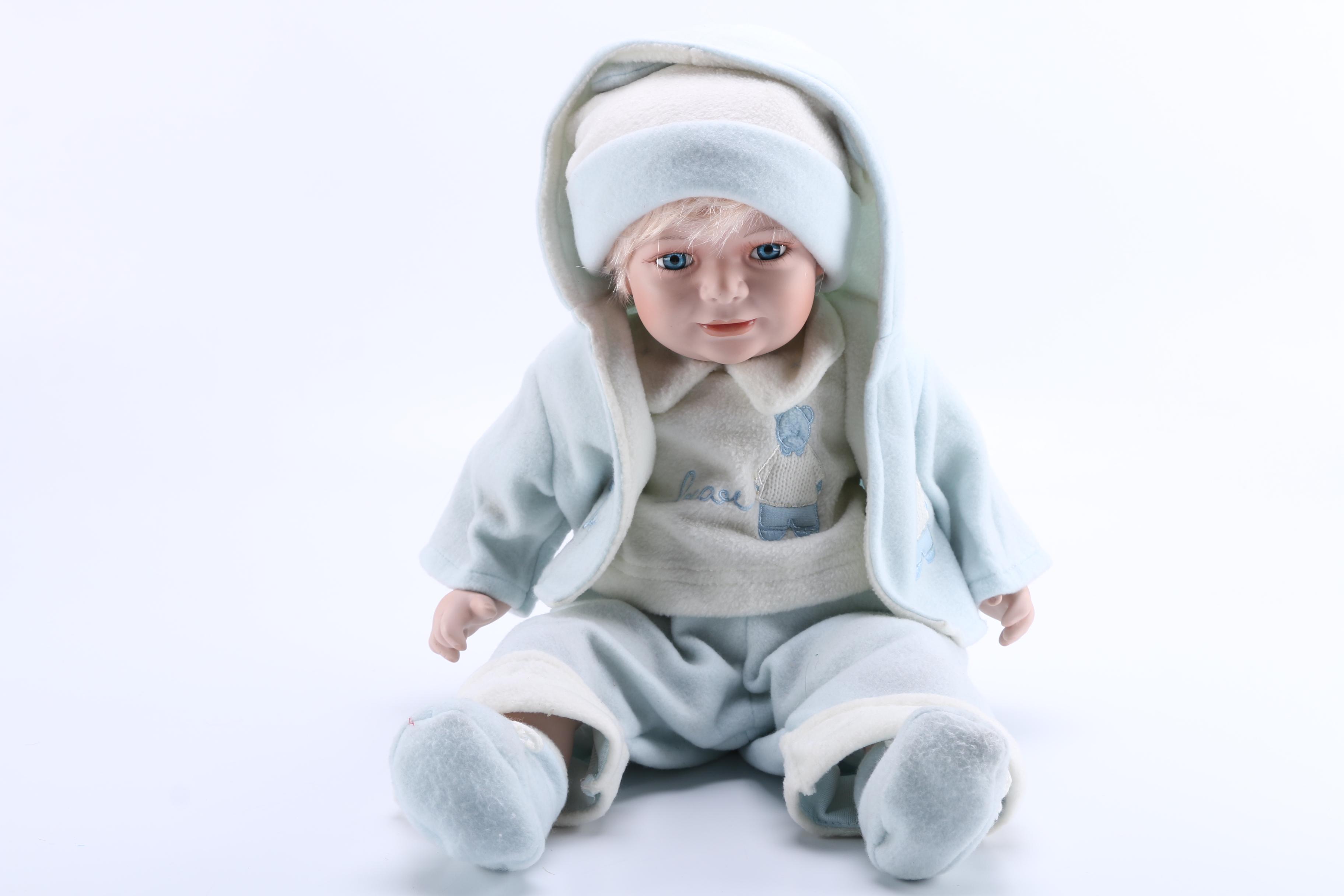 Limited Edition Royal Cathay Collection Porcelain "Teo" Doll