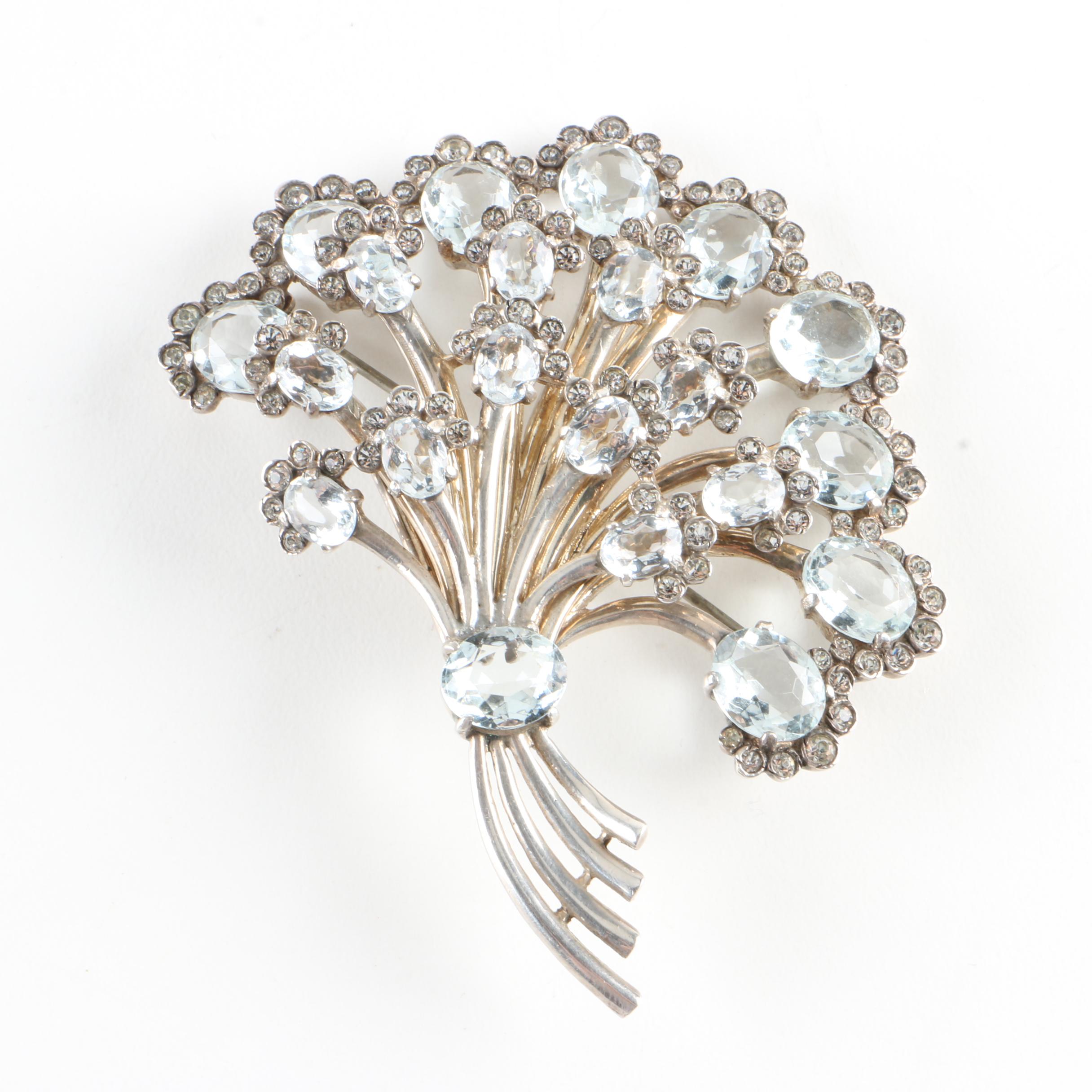 Vintage Sterling Silver Eisenberg Original Brooch