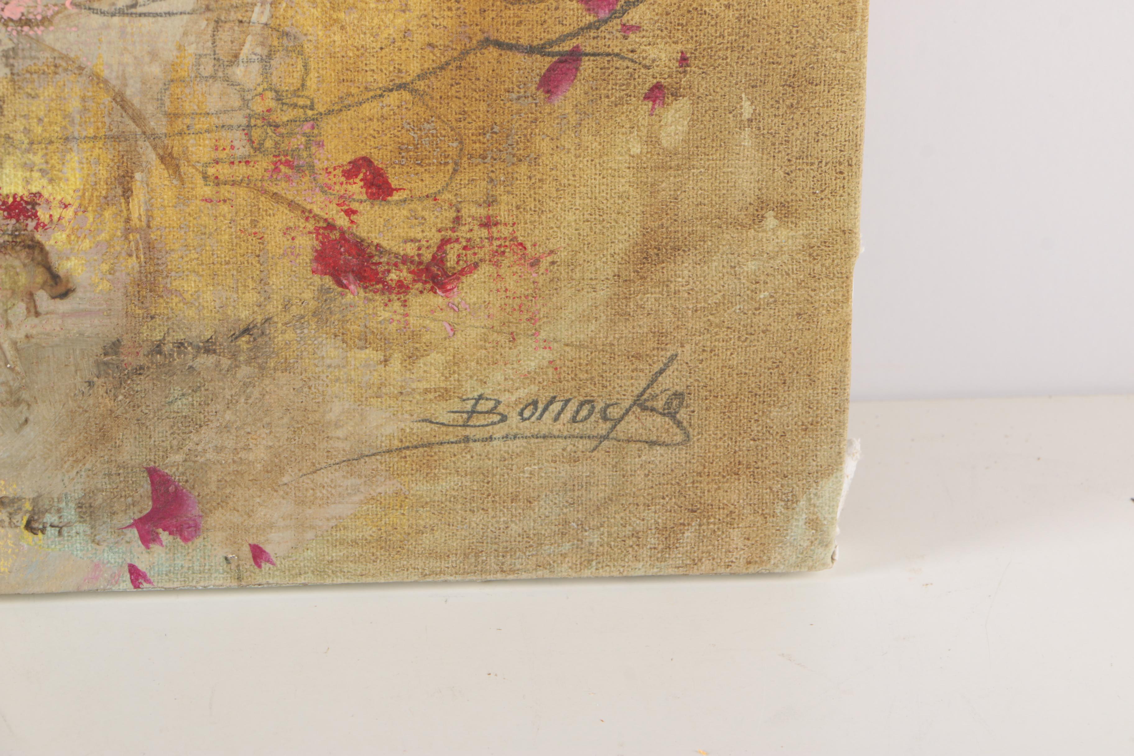 William Benecke Original Oil Painting