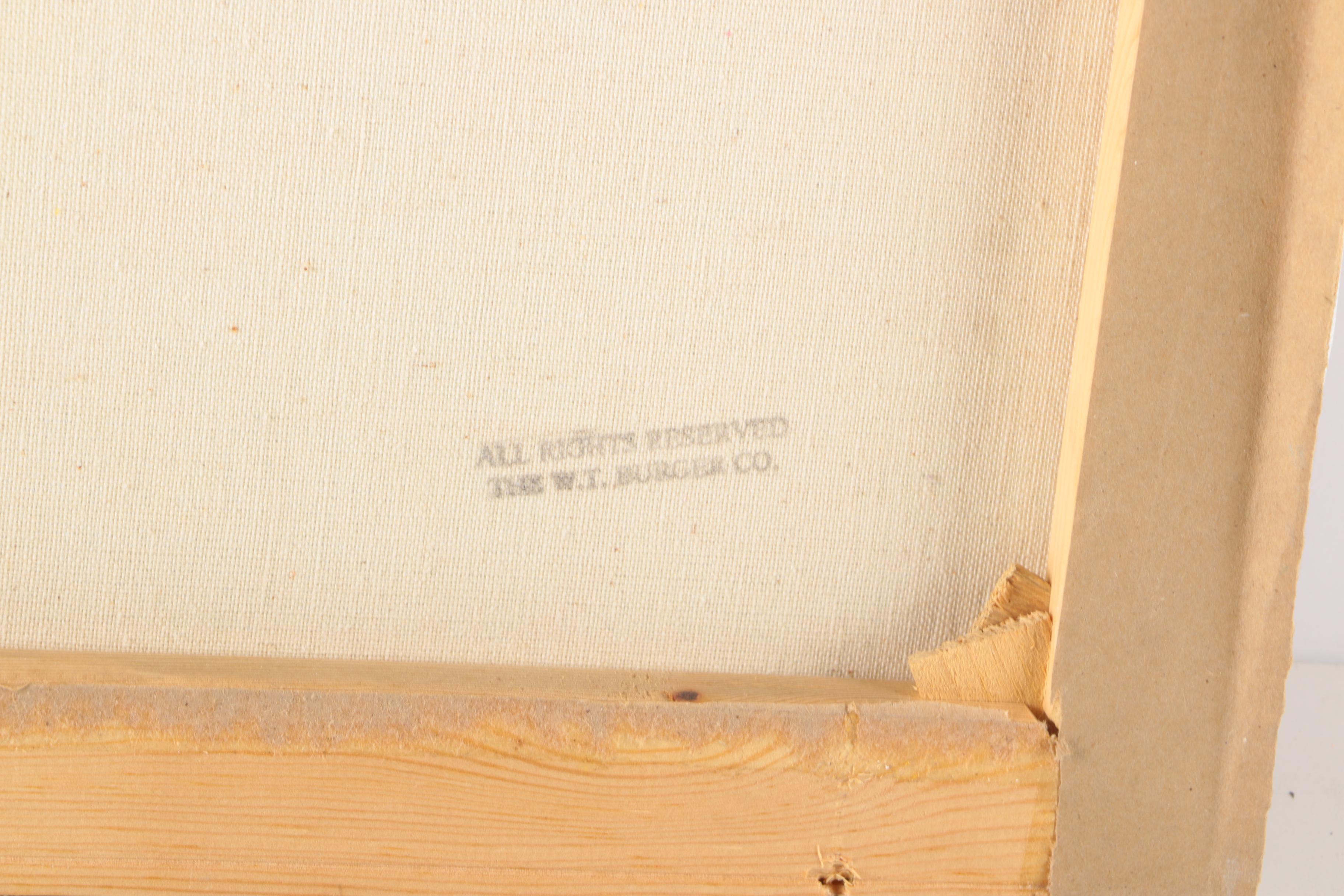 William Benecke Original Oil Painting