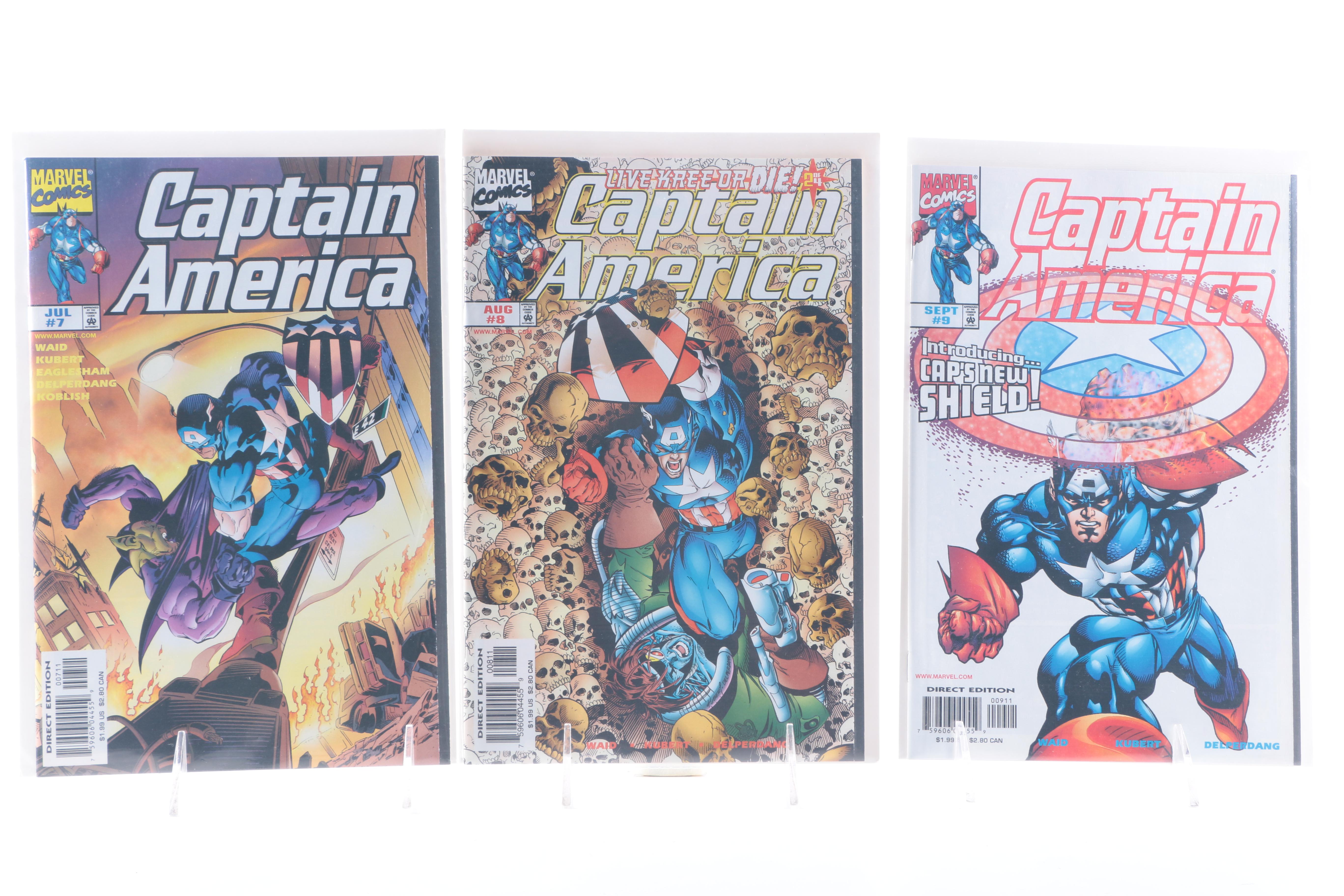 Captain America Third Series Near Complete Comic Set