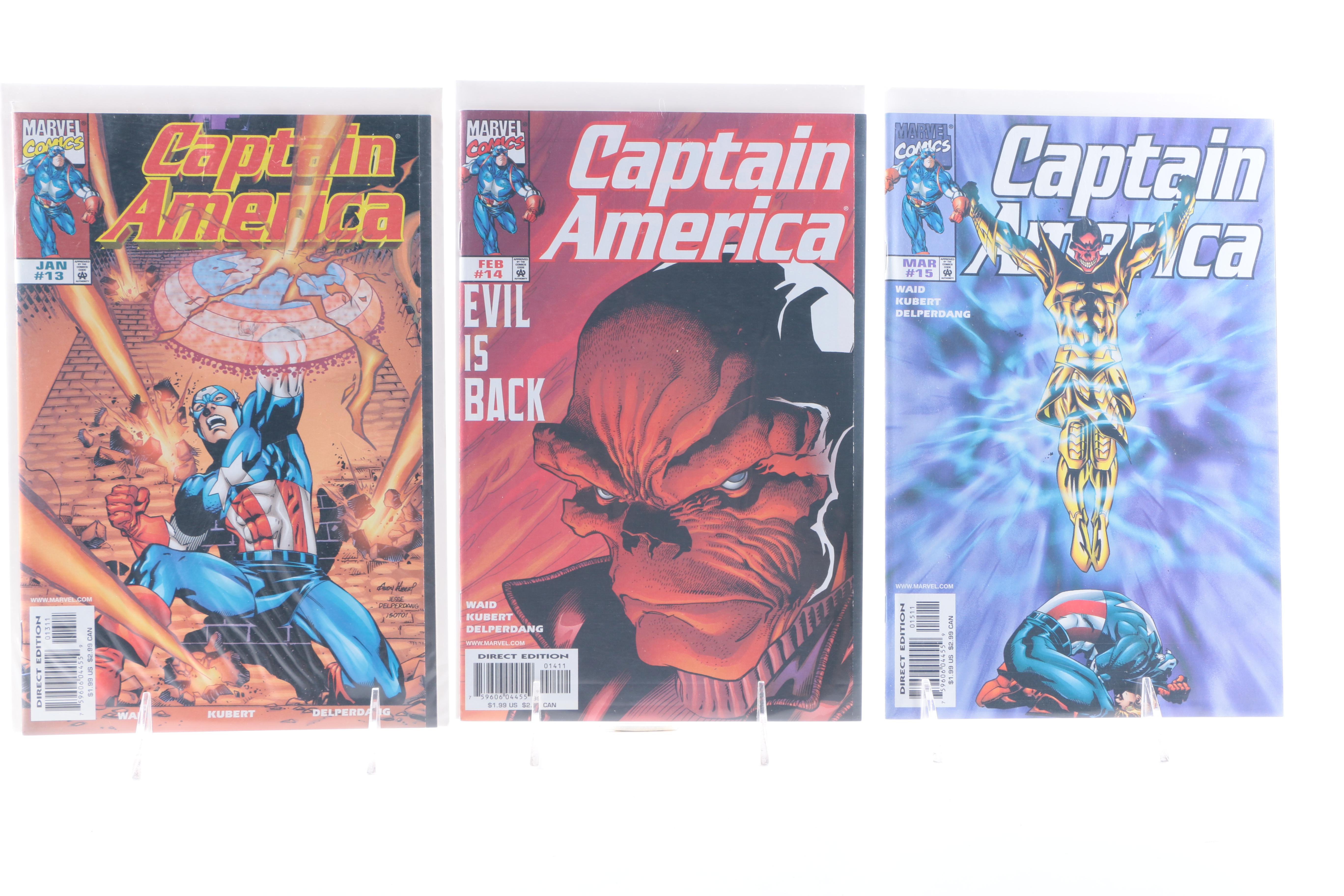 Captain America Third Series Near Complete Comic Set