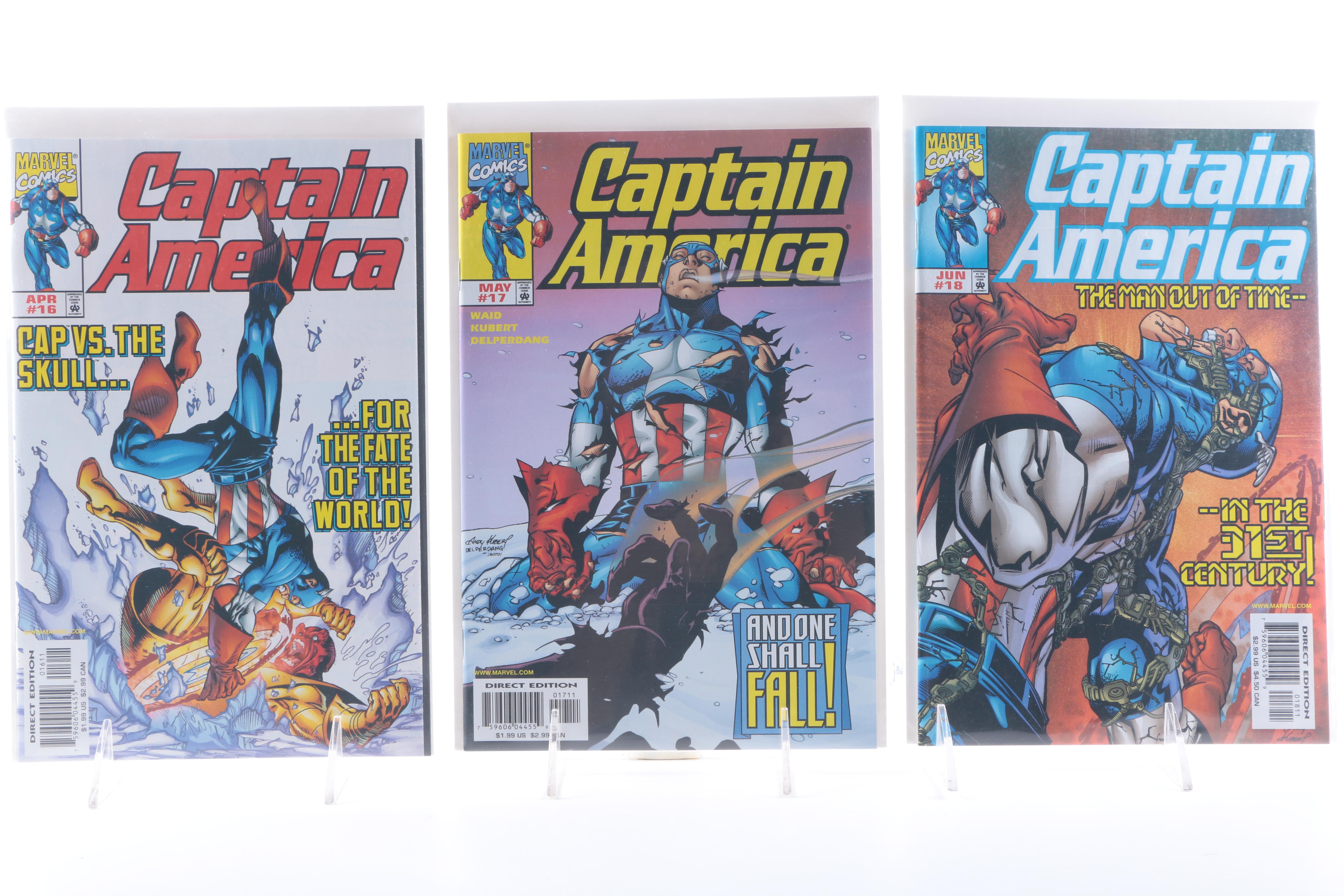 Captain America Third Series Near Complete Comic Set