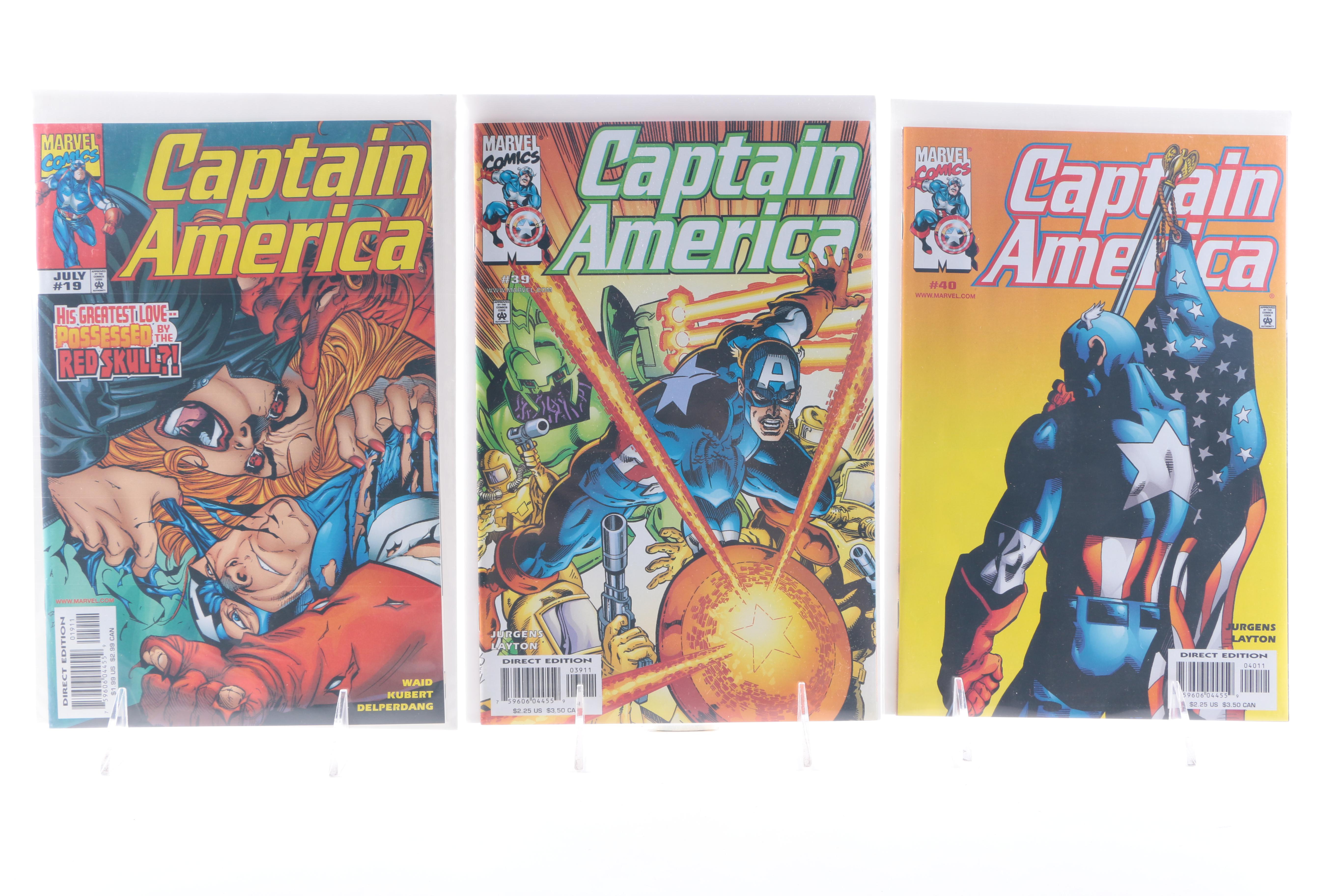 Captain America Third Series Near Complete Comic Set