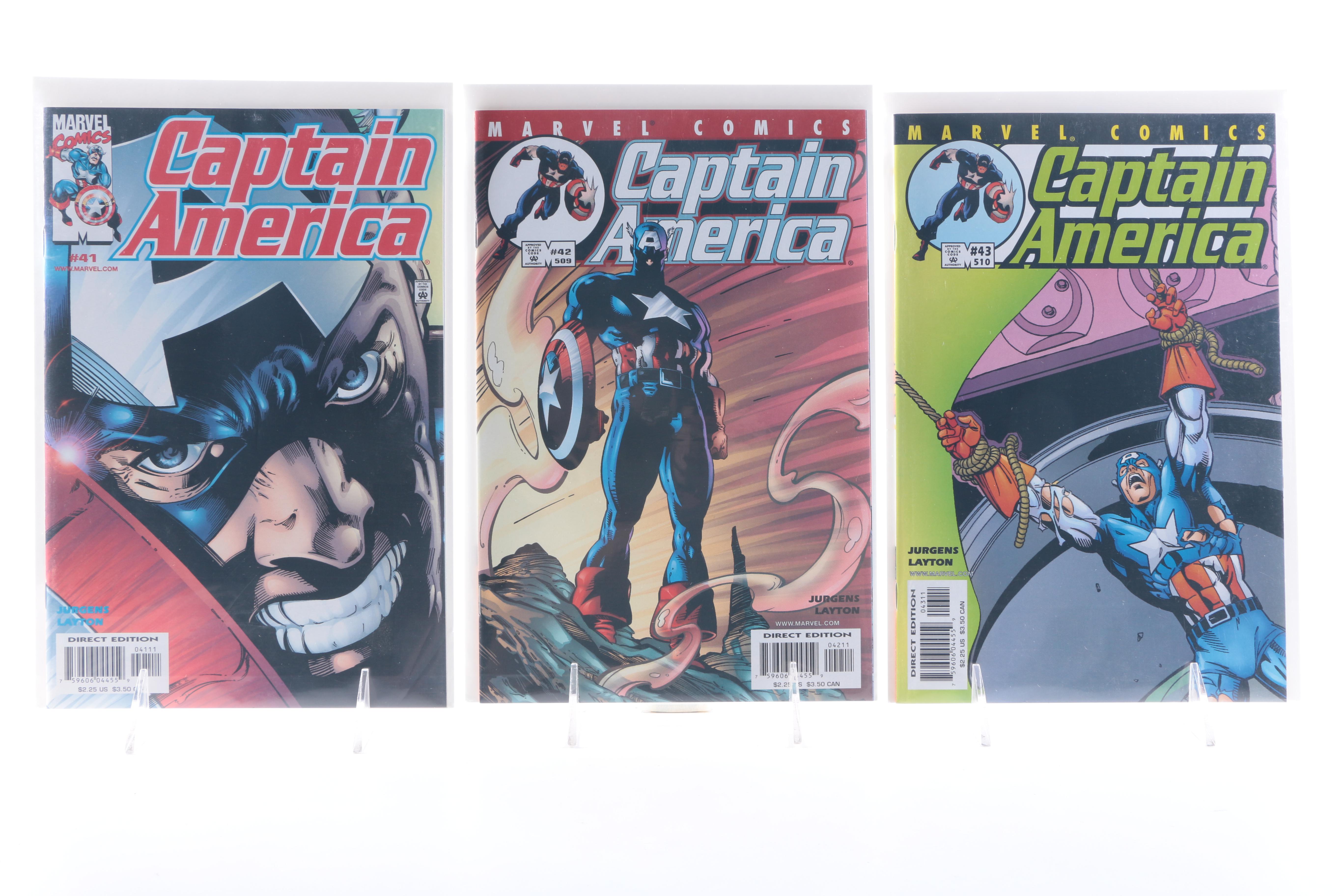 Captain America Third Series Near Complete Comic Set