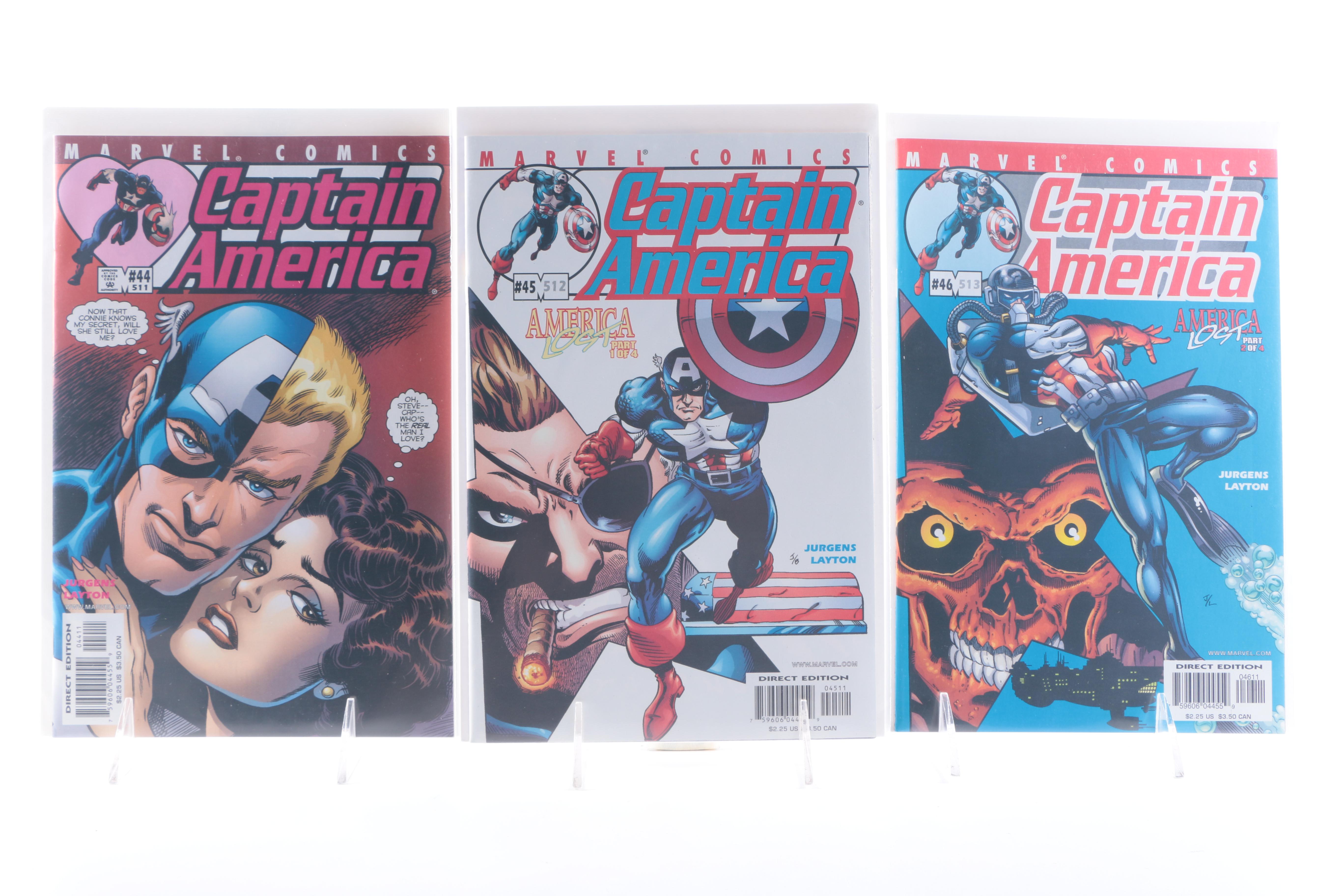 Captain America Third Series Near Complete Comic Set
