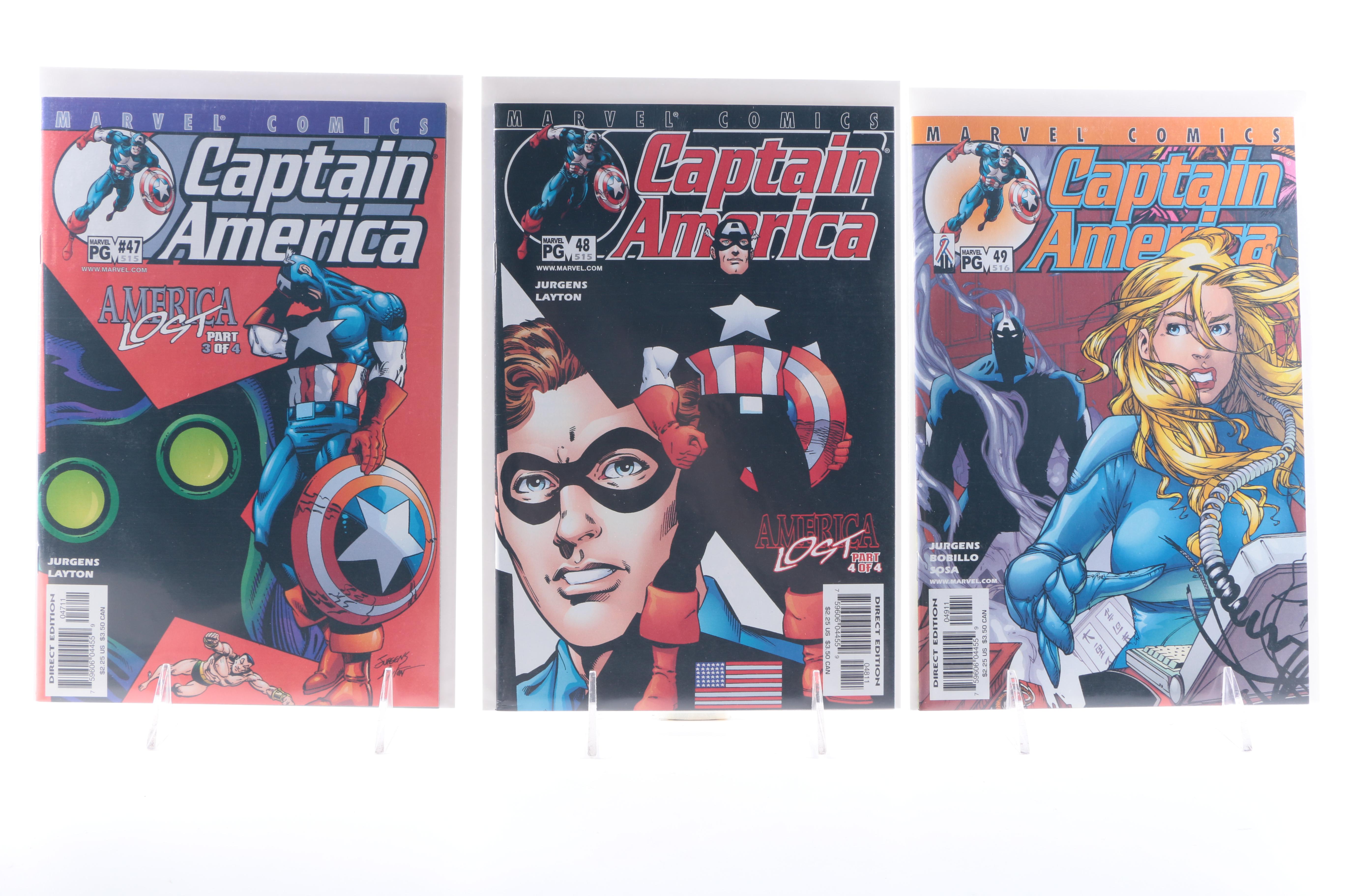 Captain America Third Series Near Complete Comic Set