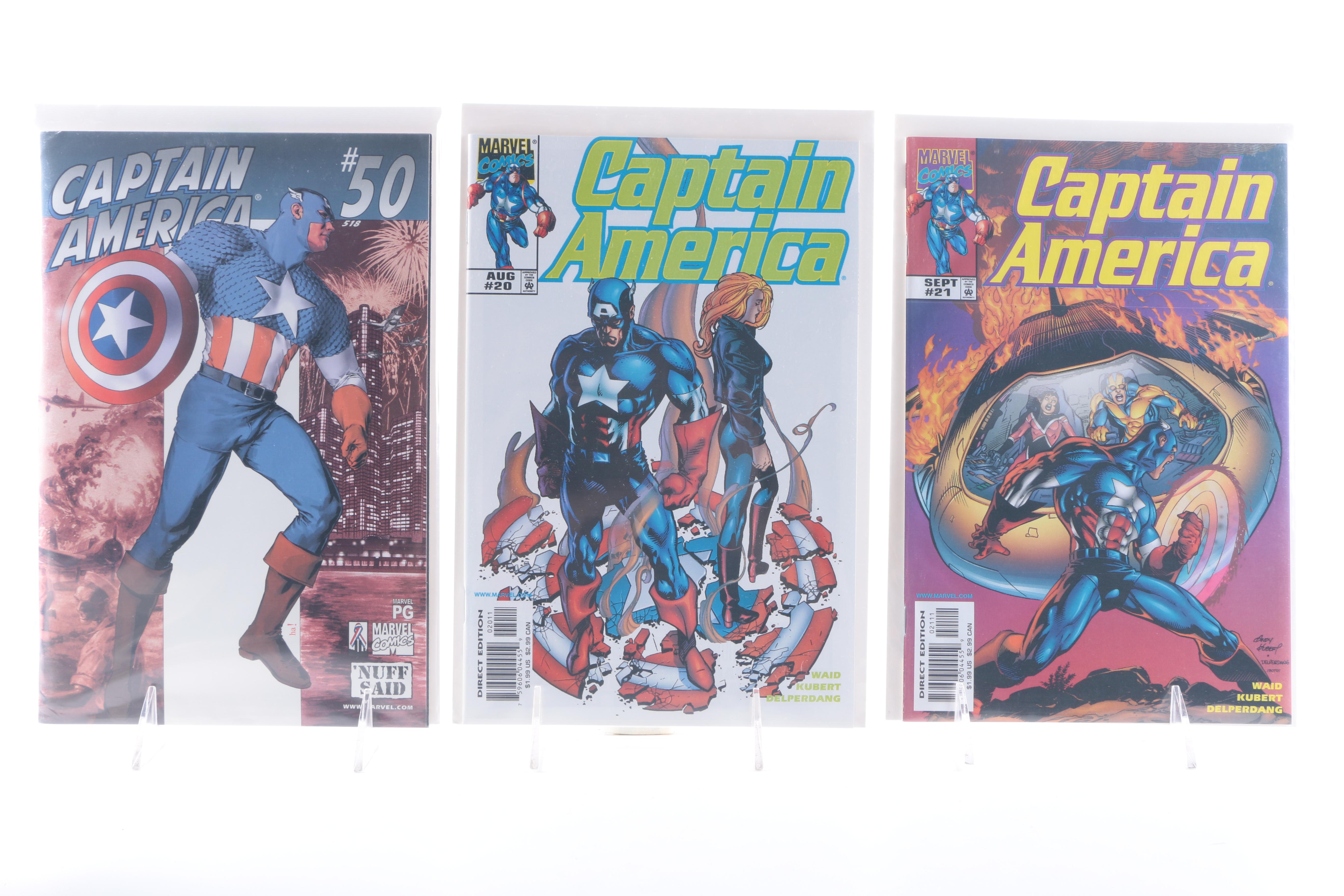Captain America Third Series Near Complete Comic Set