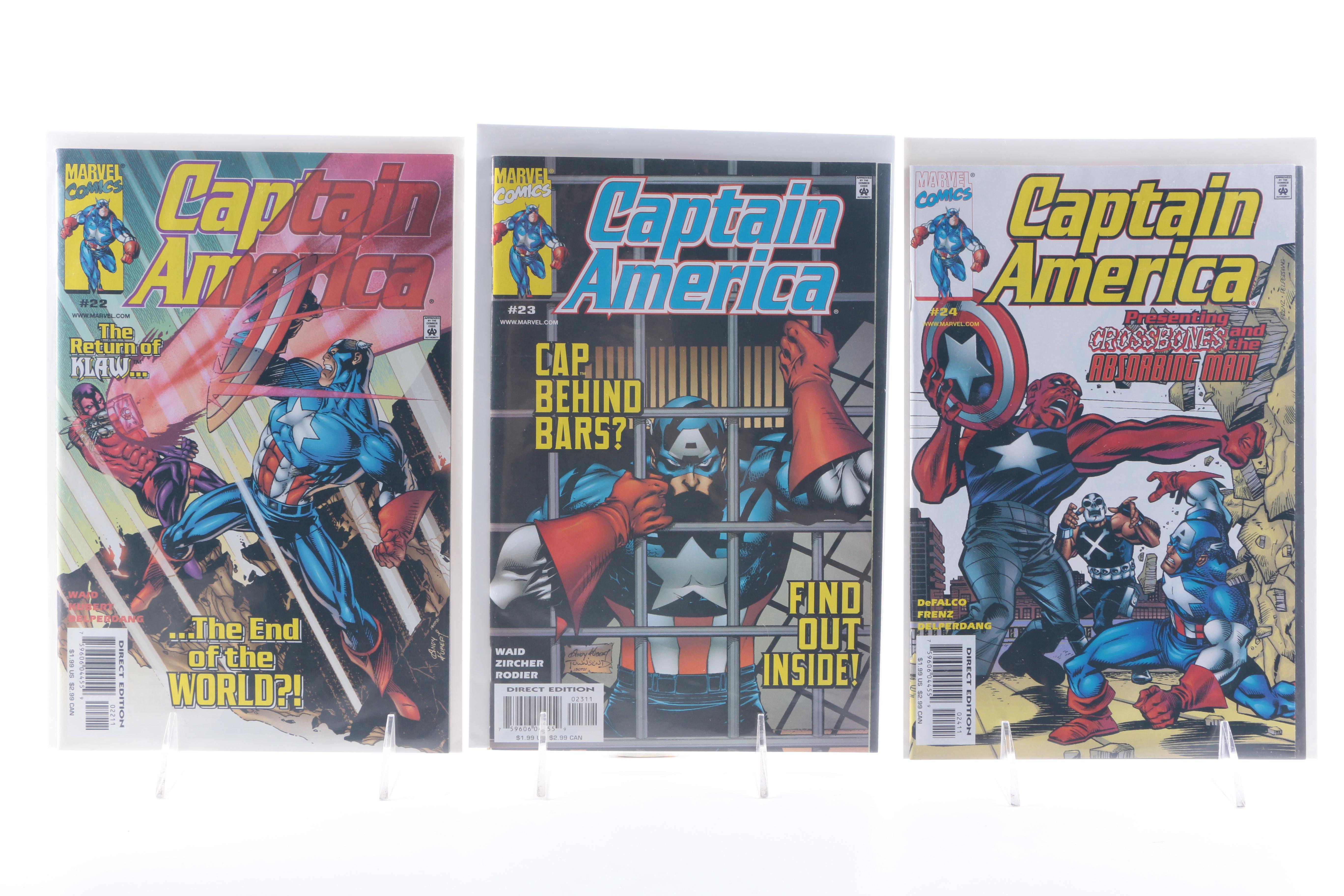 Captain America Third Series Near Complete Comic Set