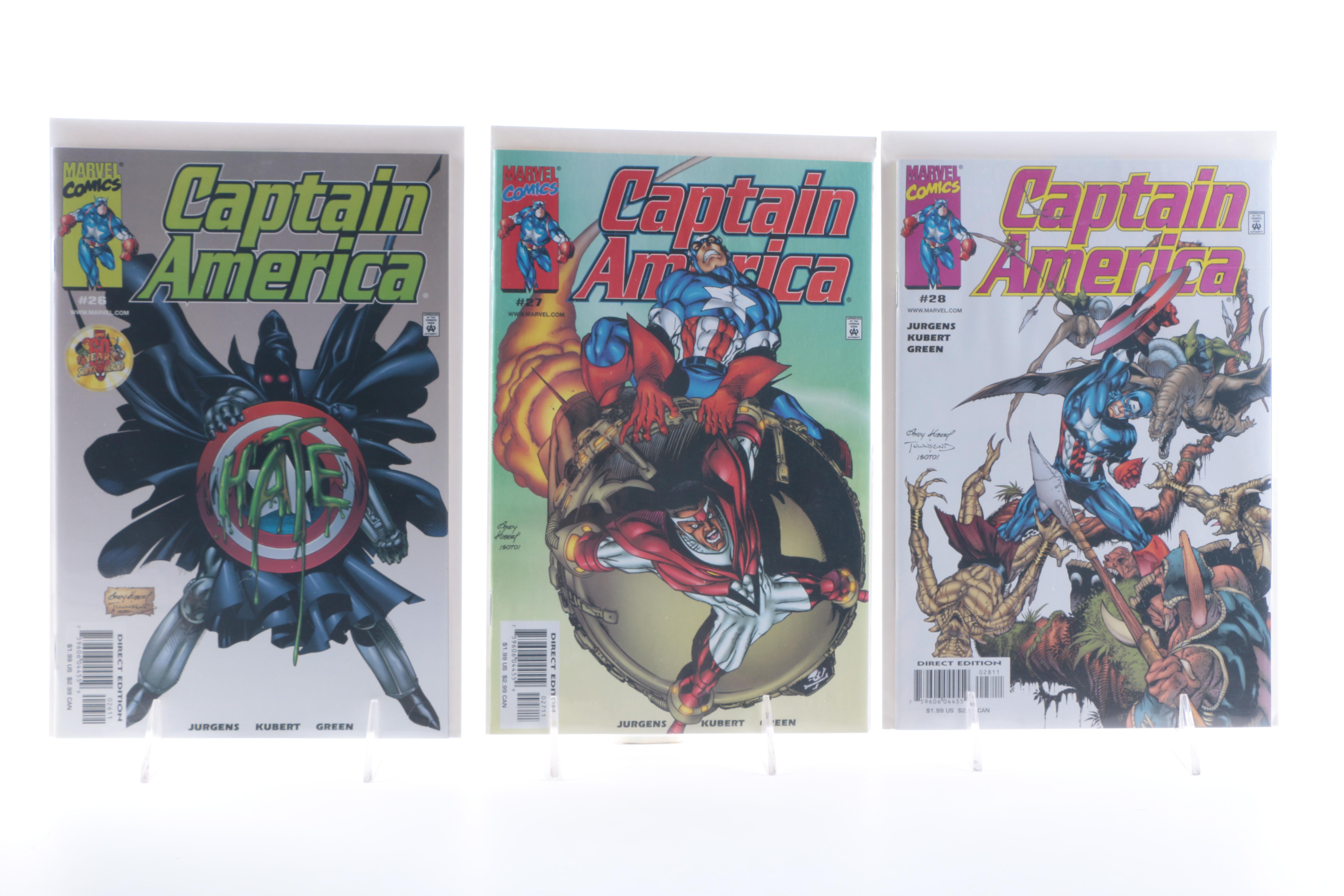 Captain America Third Series Near Complete Comic Set
