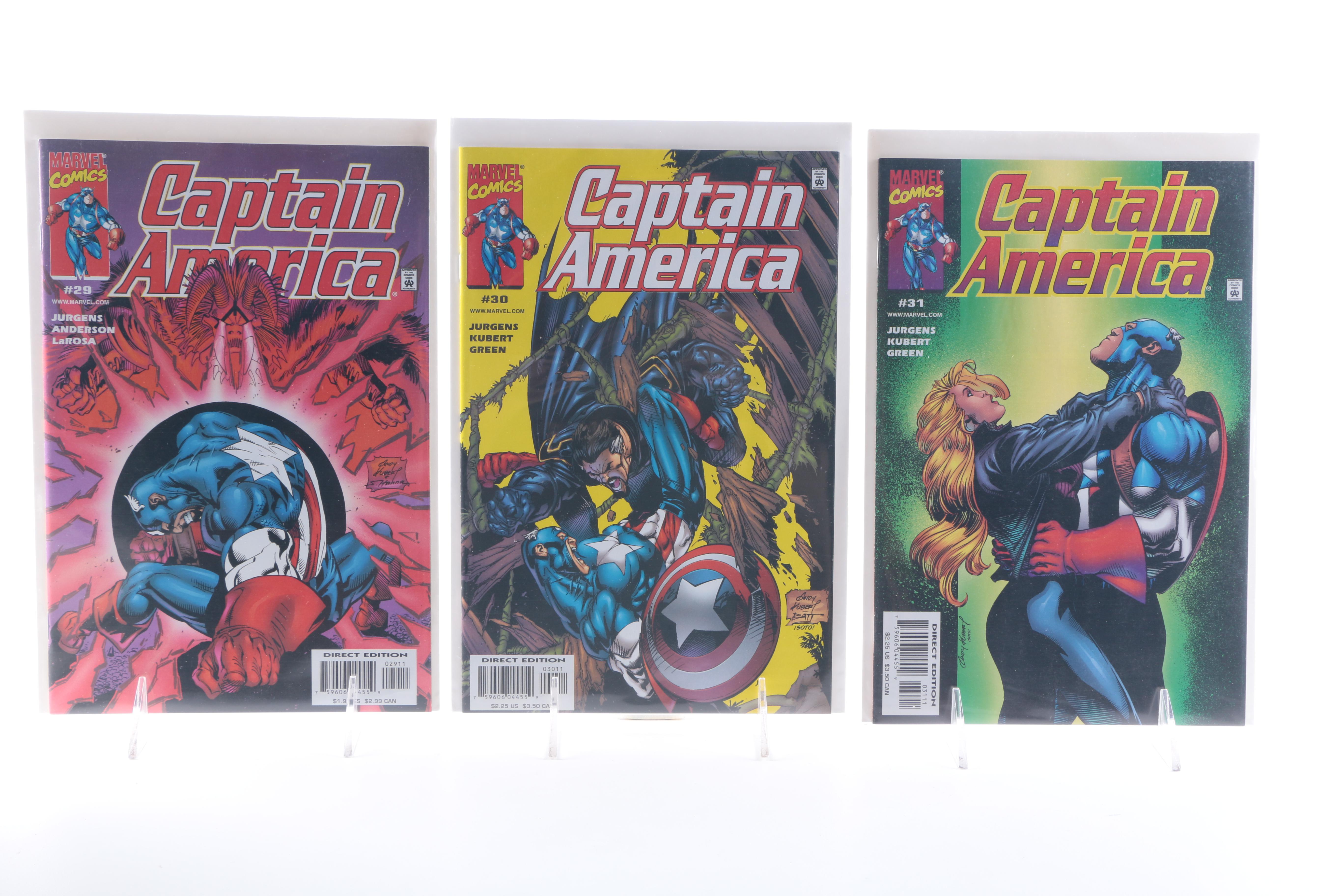 Captain America Third Series Near Complete Comic Set